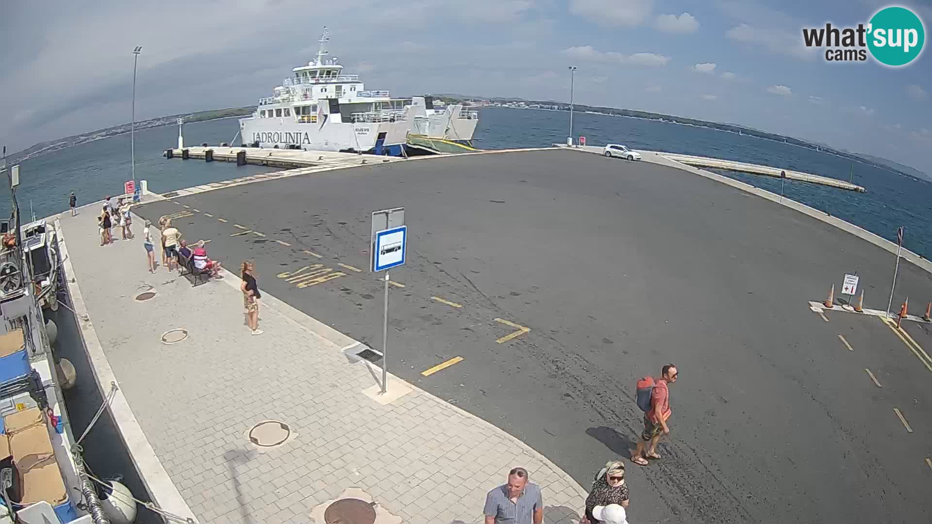 Tkon Live cam – ferry – Dalmatia – Croatia