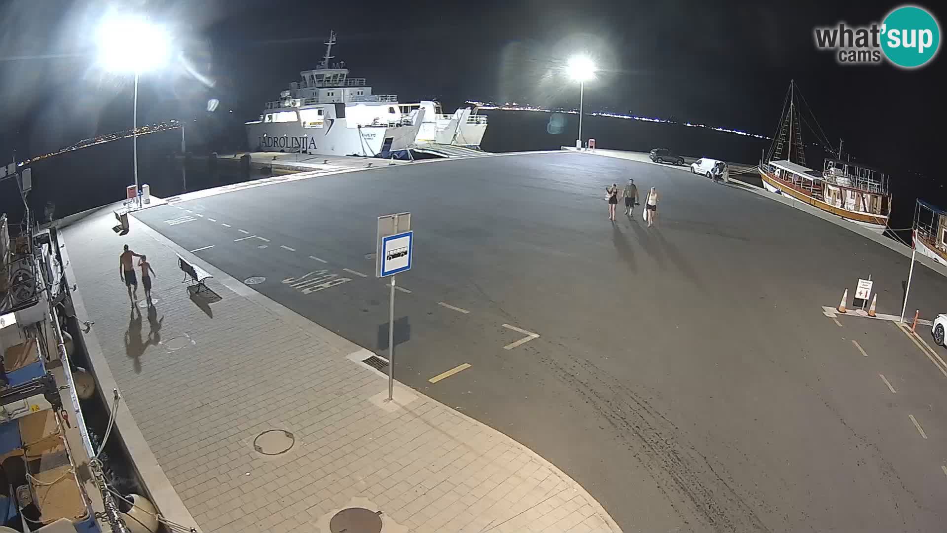 Tkon Live cam – ferry – Dalmatia – Croatia