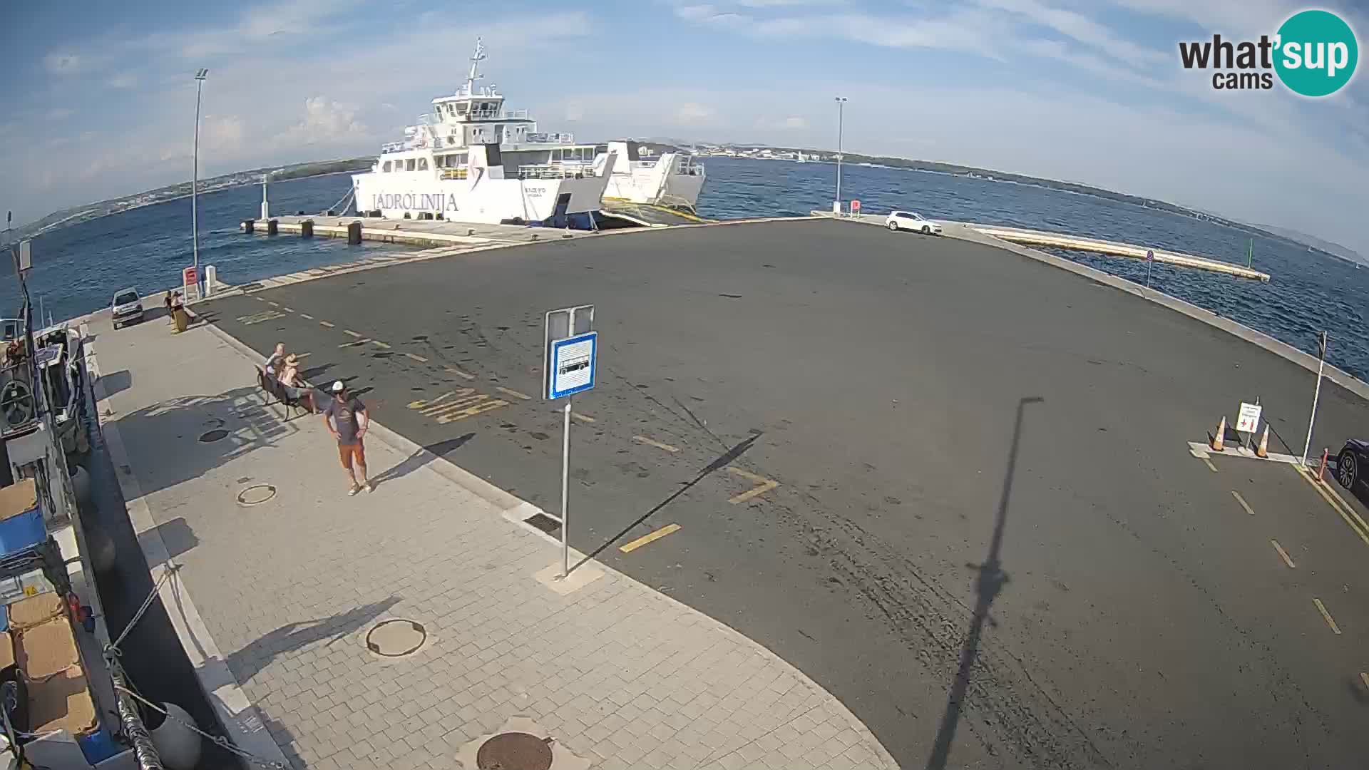 Tkon Live cam – traghetto – Dalmazia – Croazia