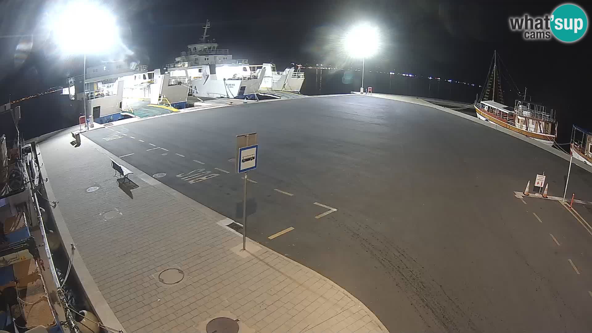 Tkon Live cam – traghetto – Dalmazia – Croazia