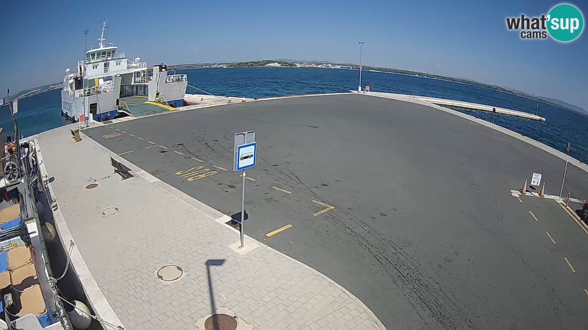 Tkon Live cam – ferry – Dalmatia – Croatia