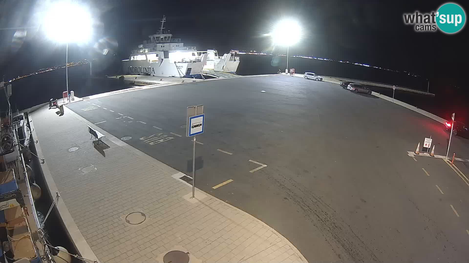 Tkon Live cam – ferry – Dalmatia – Croatia