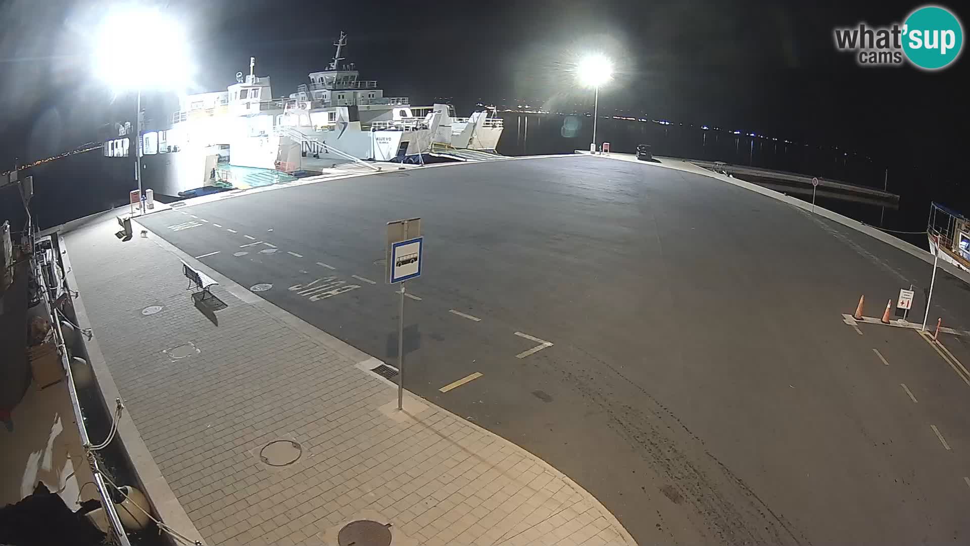 Tkon Live cam – ferry – Dalmatia – Croatia