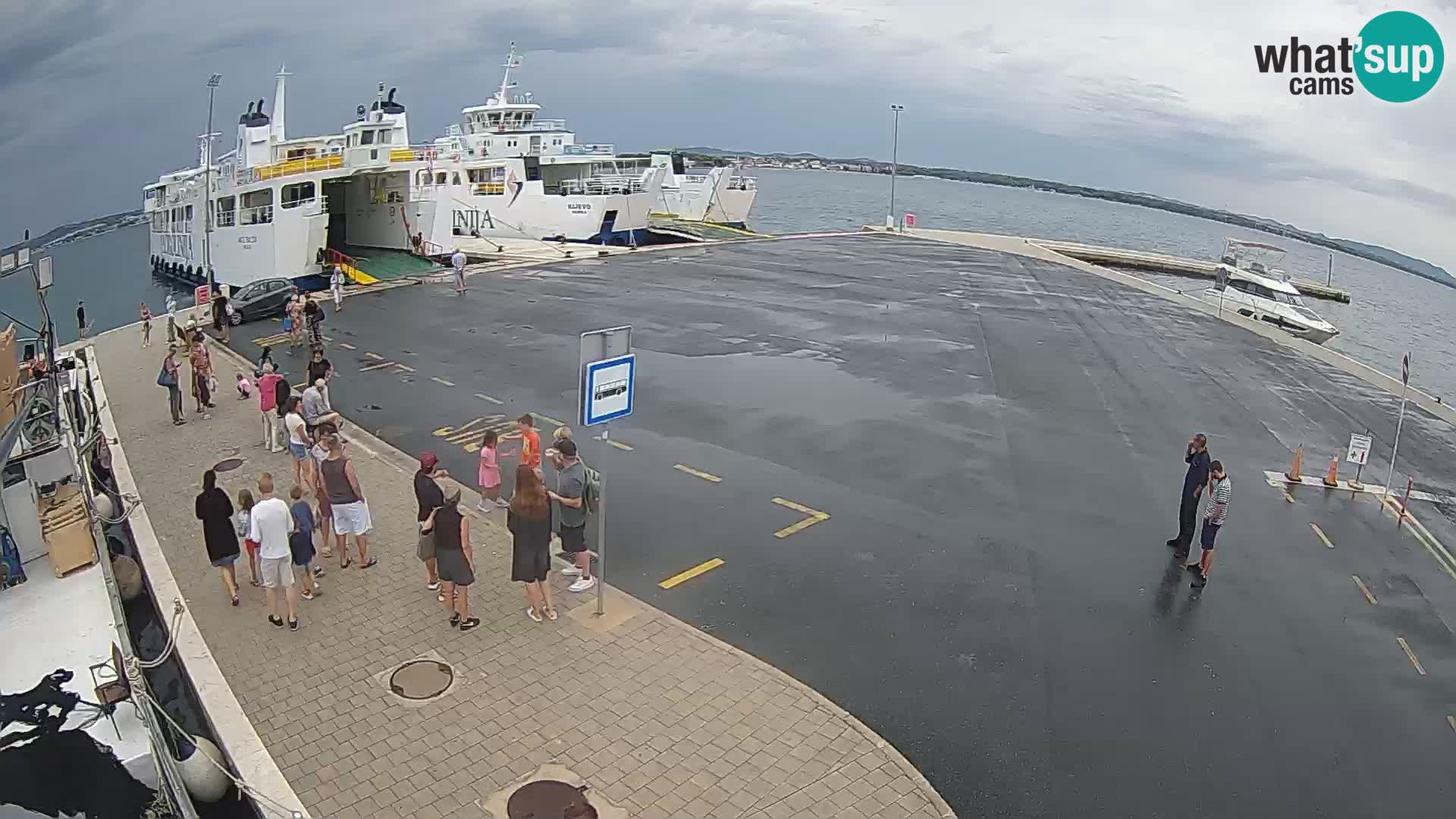Tkon Live cam – ferry – Dalmatia – Croatia