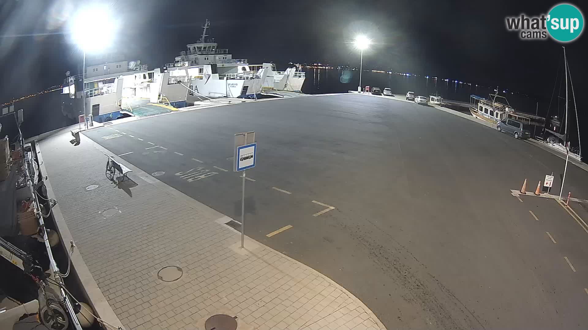 Tkon Live cam – ferry – Dalmatia – Croatia