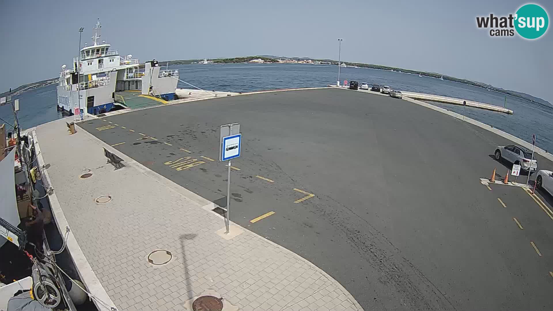 Tkon Live cam – ferry – Dalmatia – Croatia