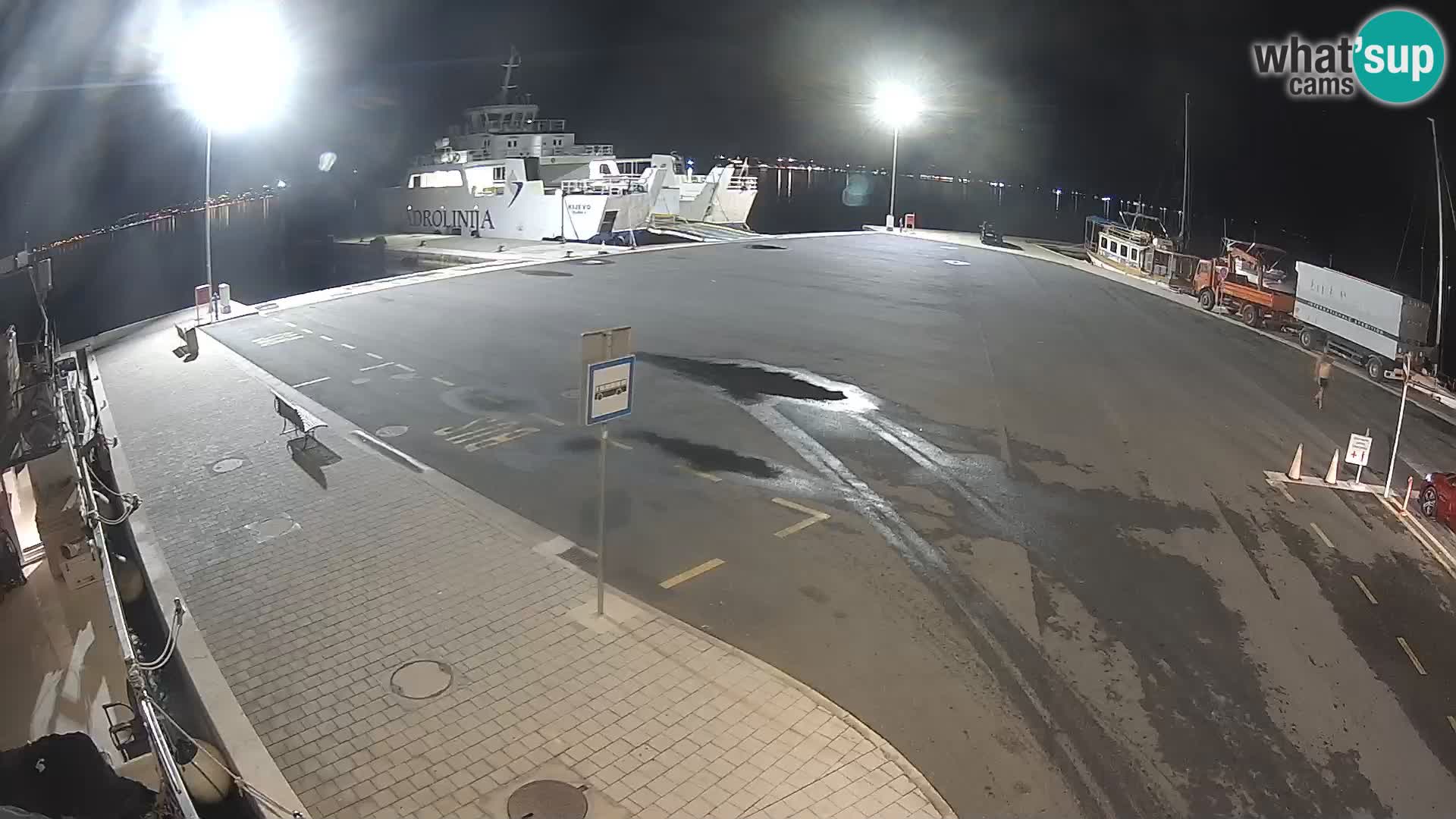 Tkon Live cam – ferry – Dalmatia – Croatia