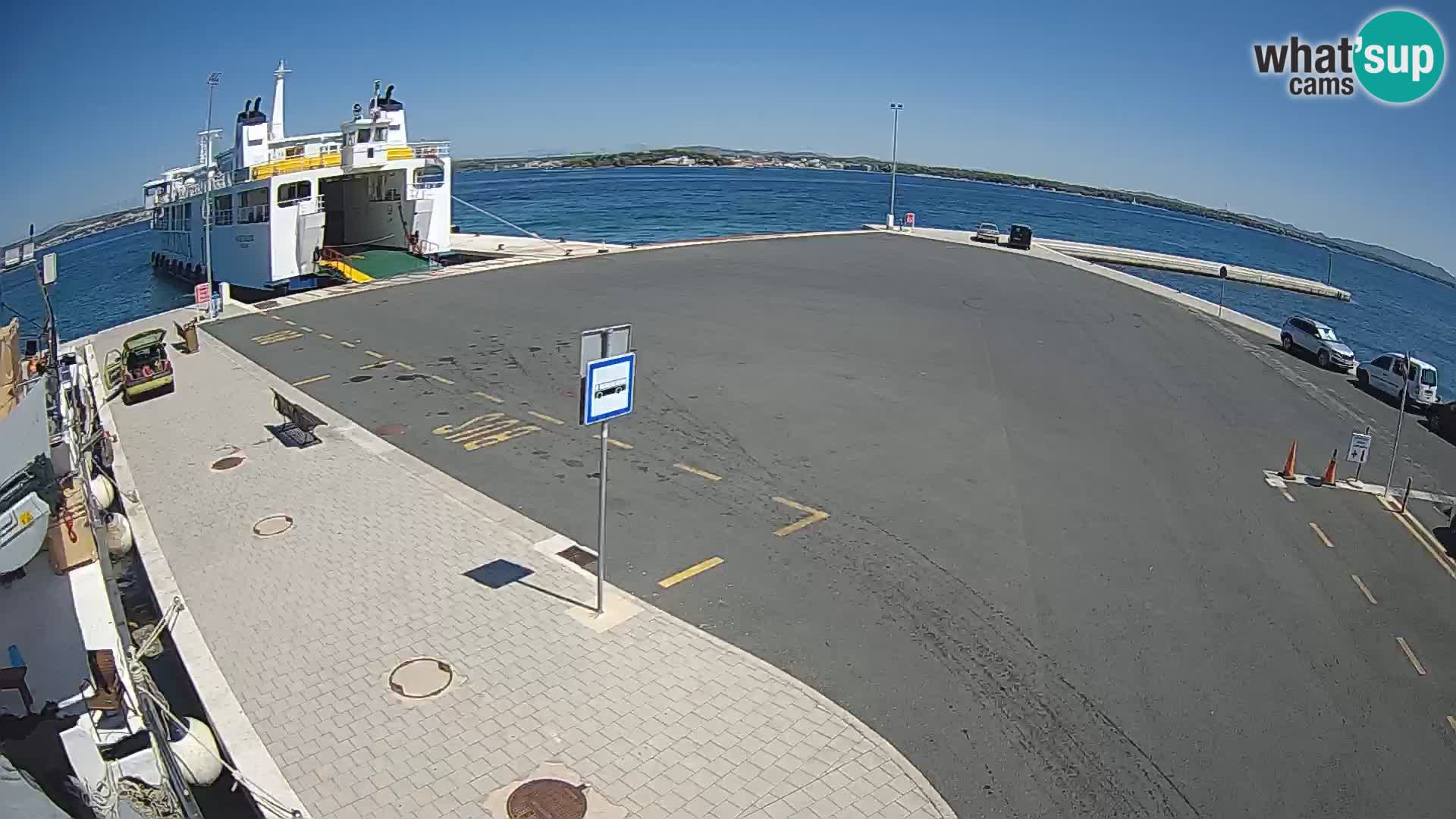 Tkon Live cam – ferry – Dalmatia – Croatia