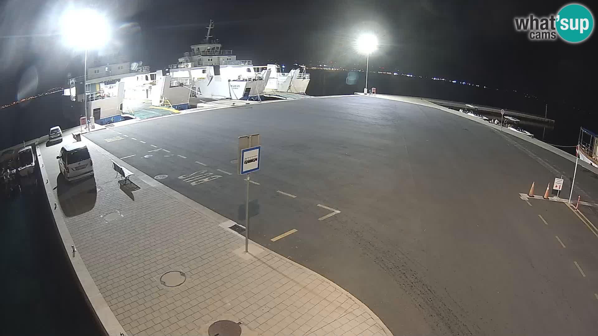 Tkon Live cam – ferry – Dalmatia – Croatia