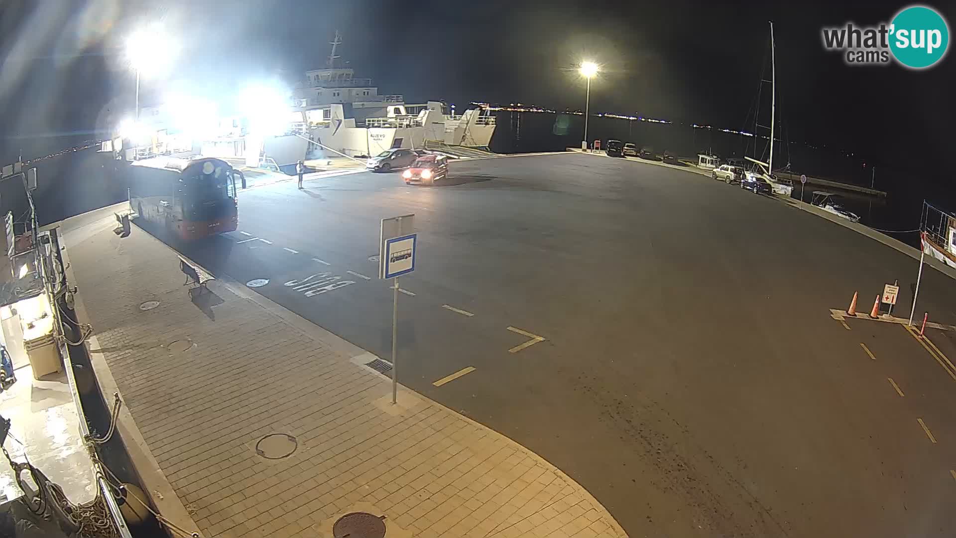 Tkon Live cam – ferry – Dalmatia – Croatia