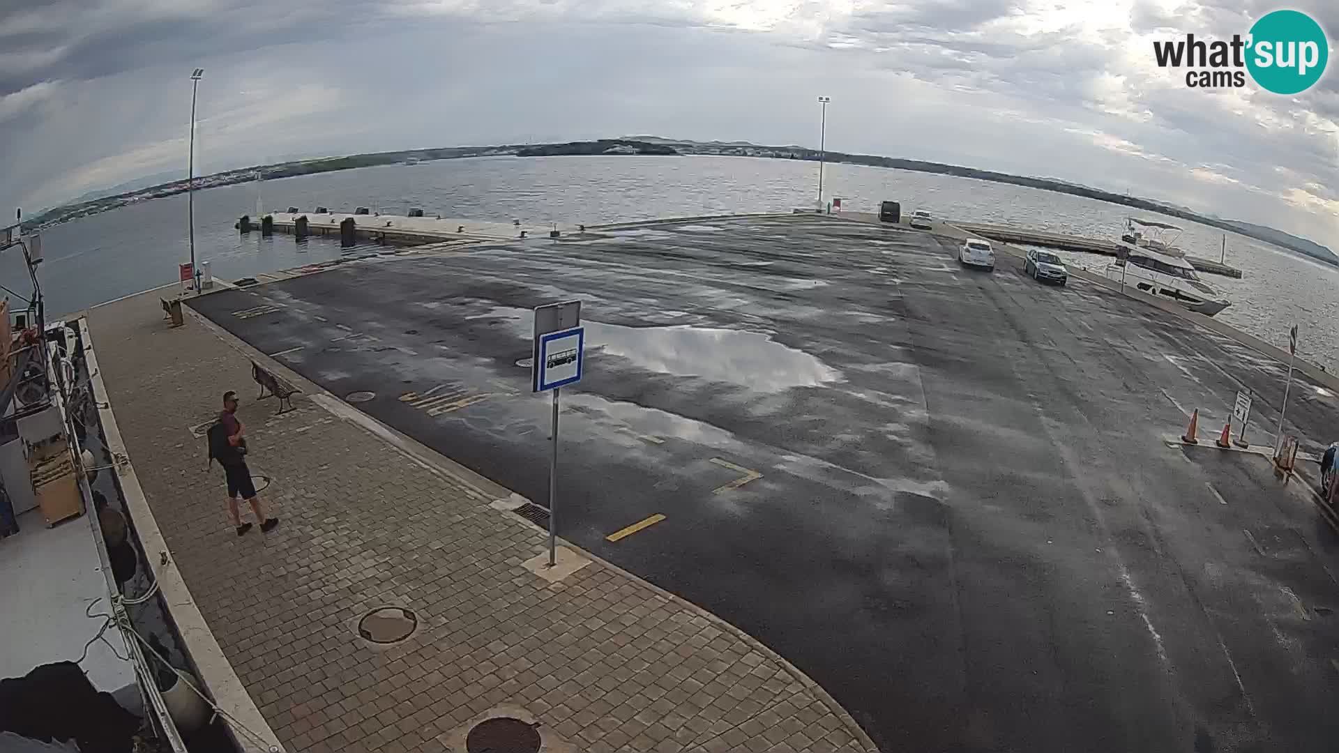 Tkon Live cam – ferry – Dalmatia – Croatia