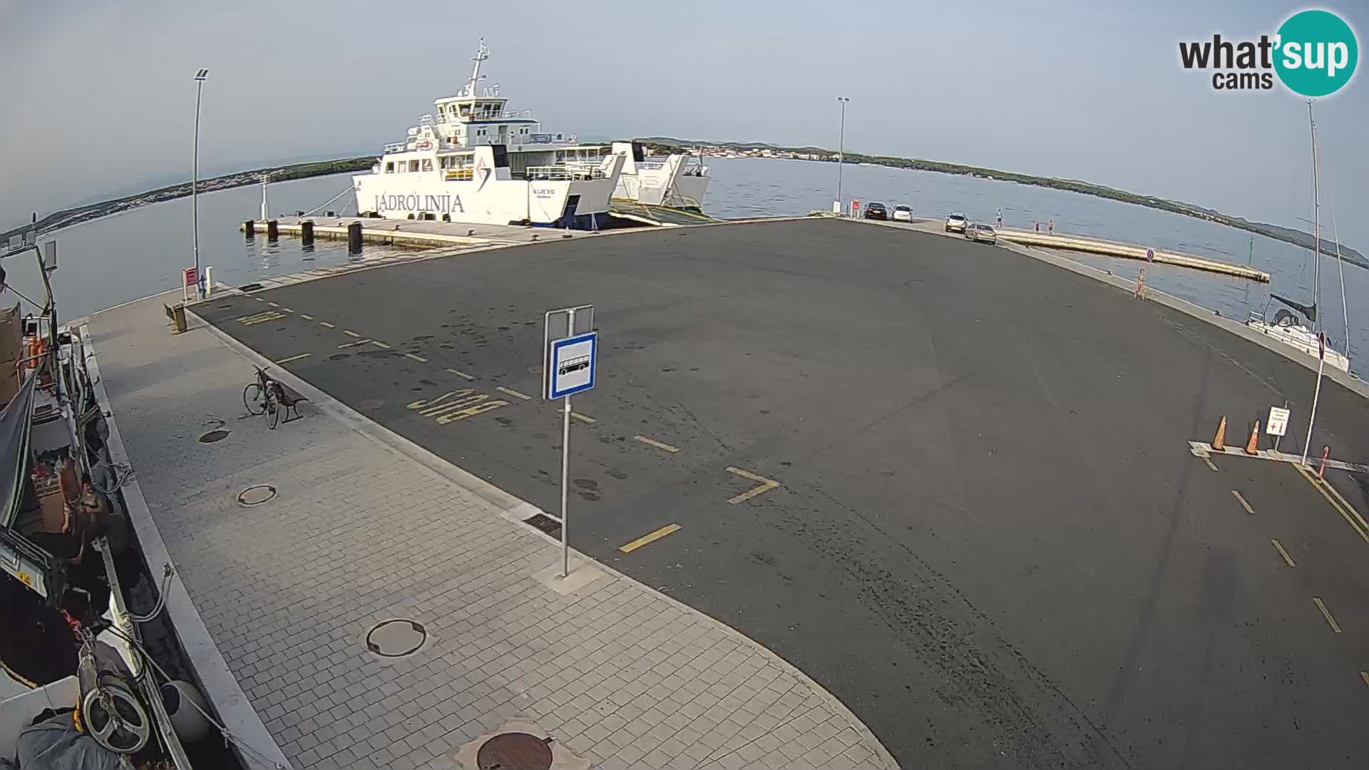Tkon Live cam – Fähre – Dalmatien – Kroatien