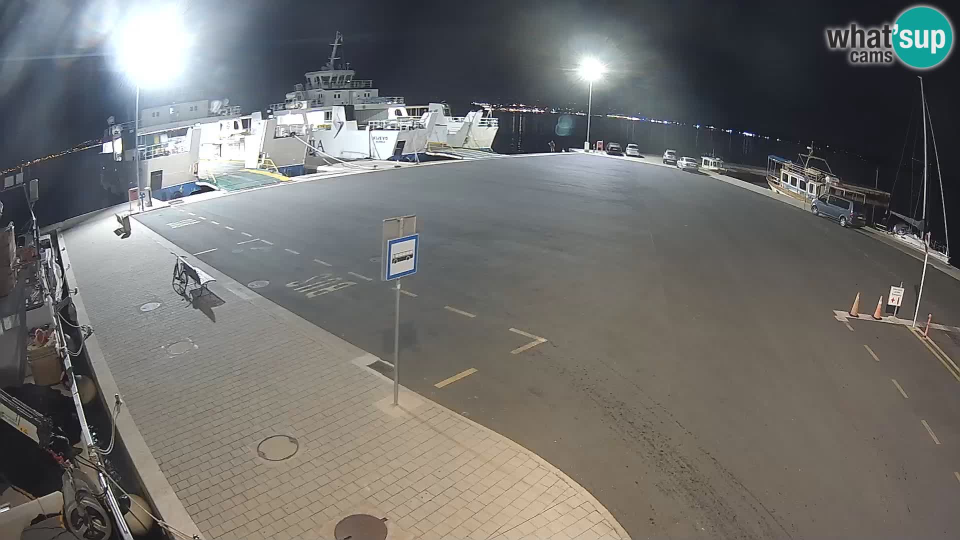 Tkon Live cam – traghetto – Dalmazia – Croazia