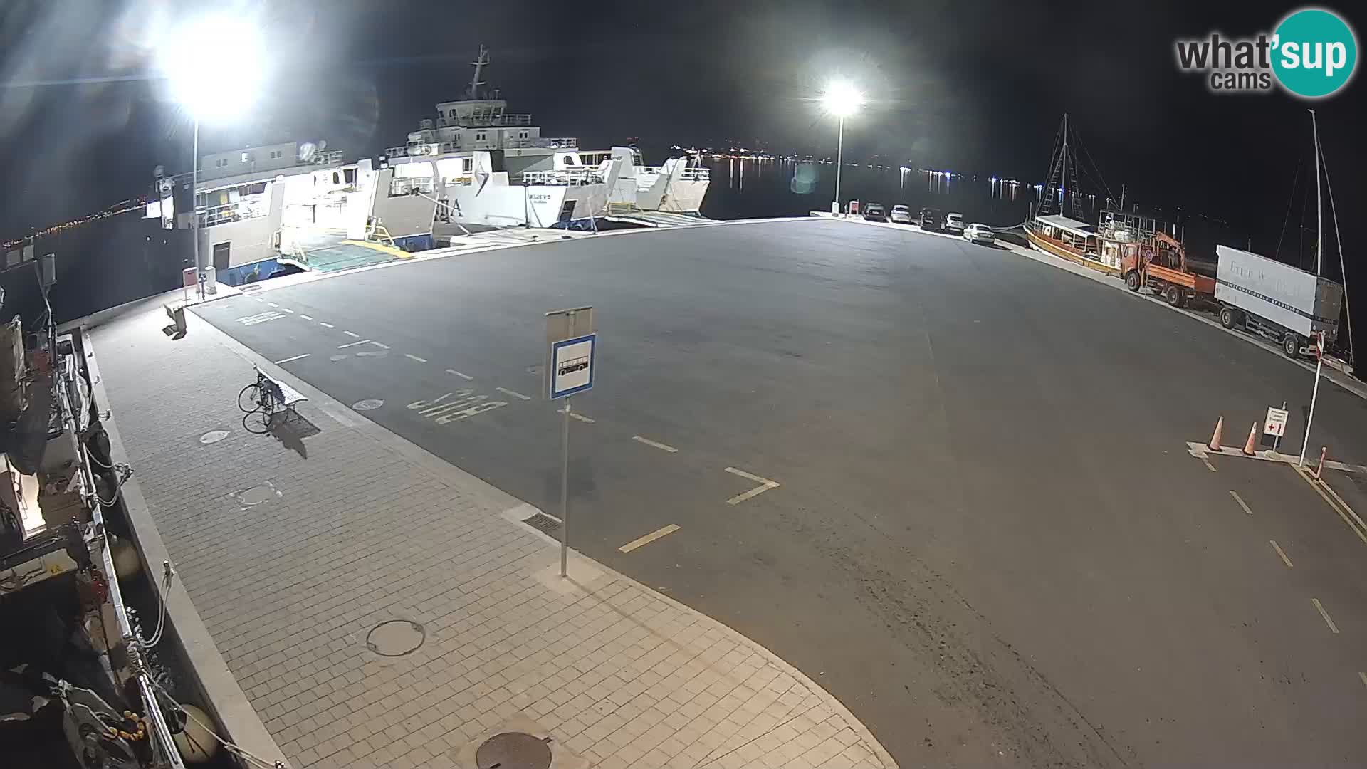 Tkon Live cam – Fähre – Dalmatien – Kroatien