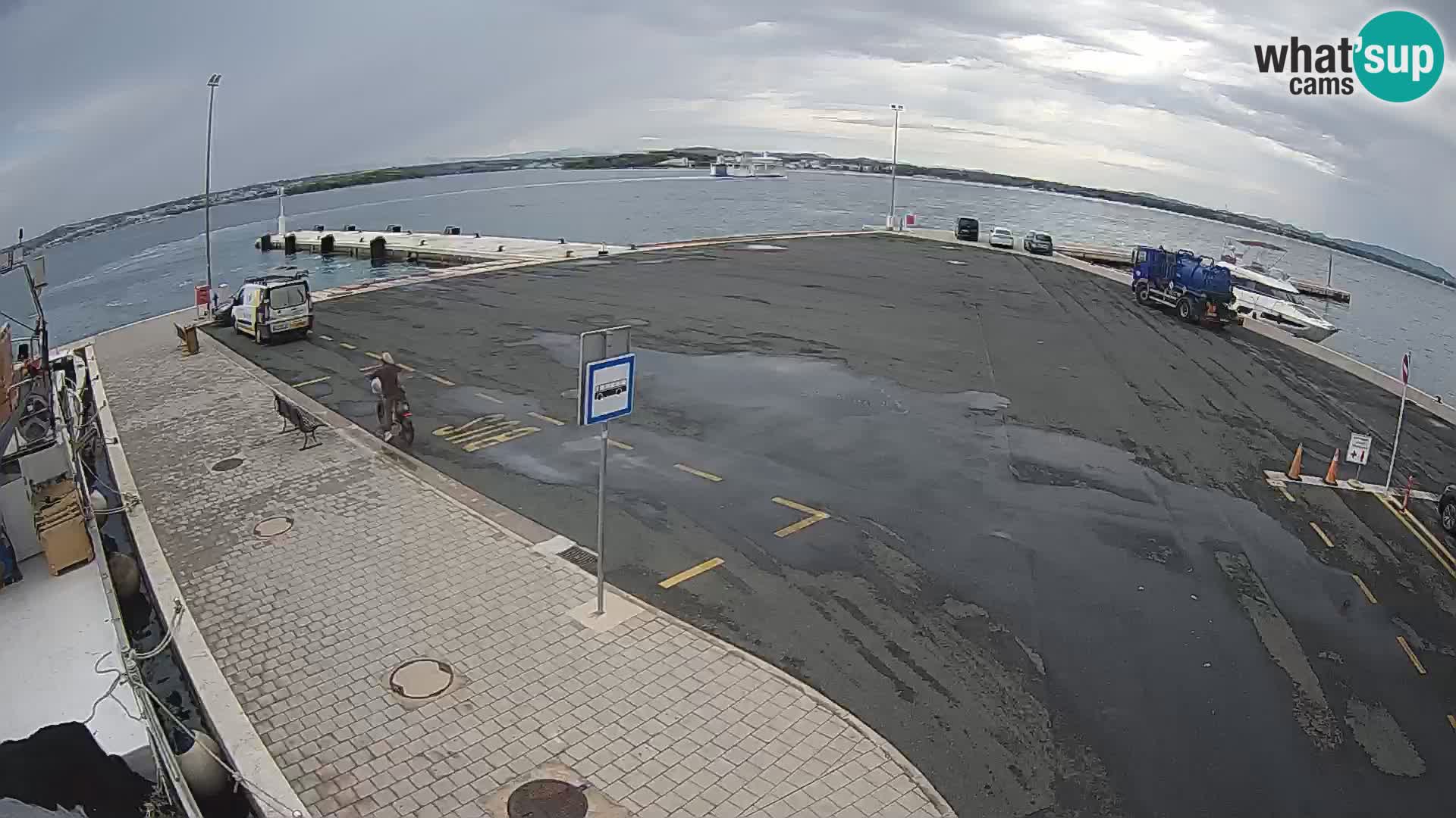 Tkon Live cam – Fähre – Dalmatien – Kroatien