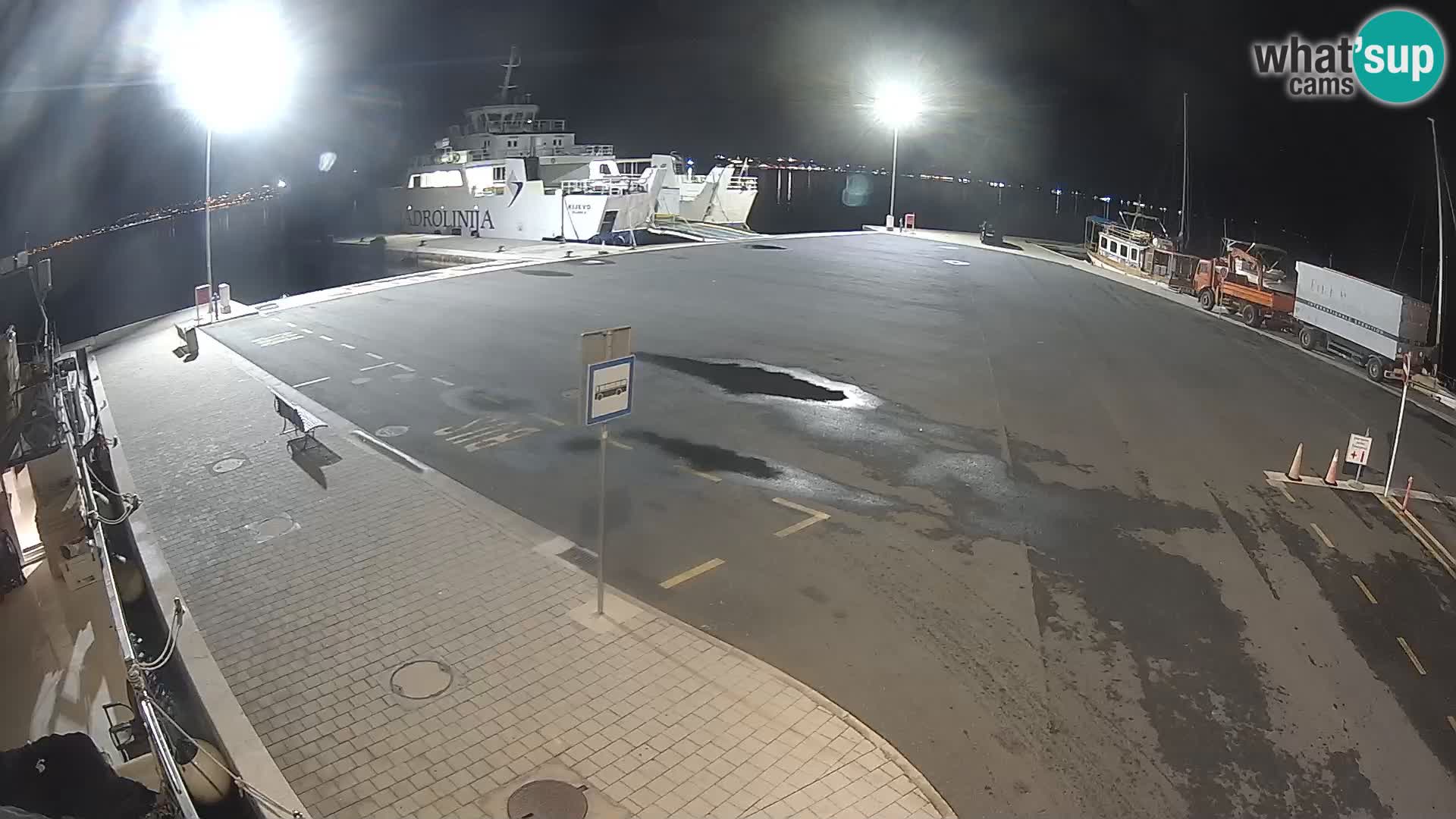 Tkon Live cam – traghetto – Dalmazia – Croazia