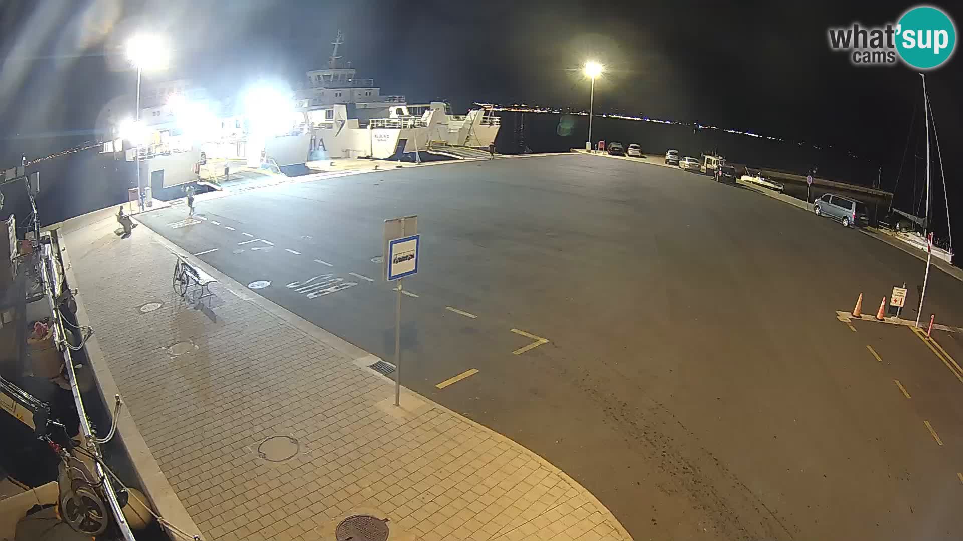Tkon Live cam – Fähre – Dalmatien – Kroatien