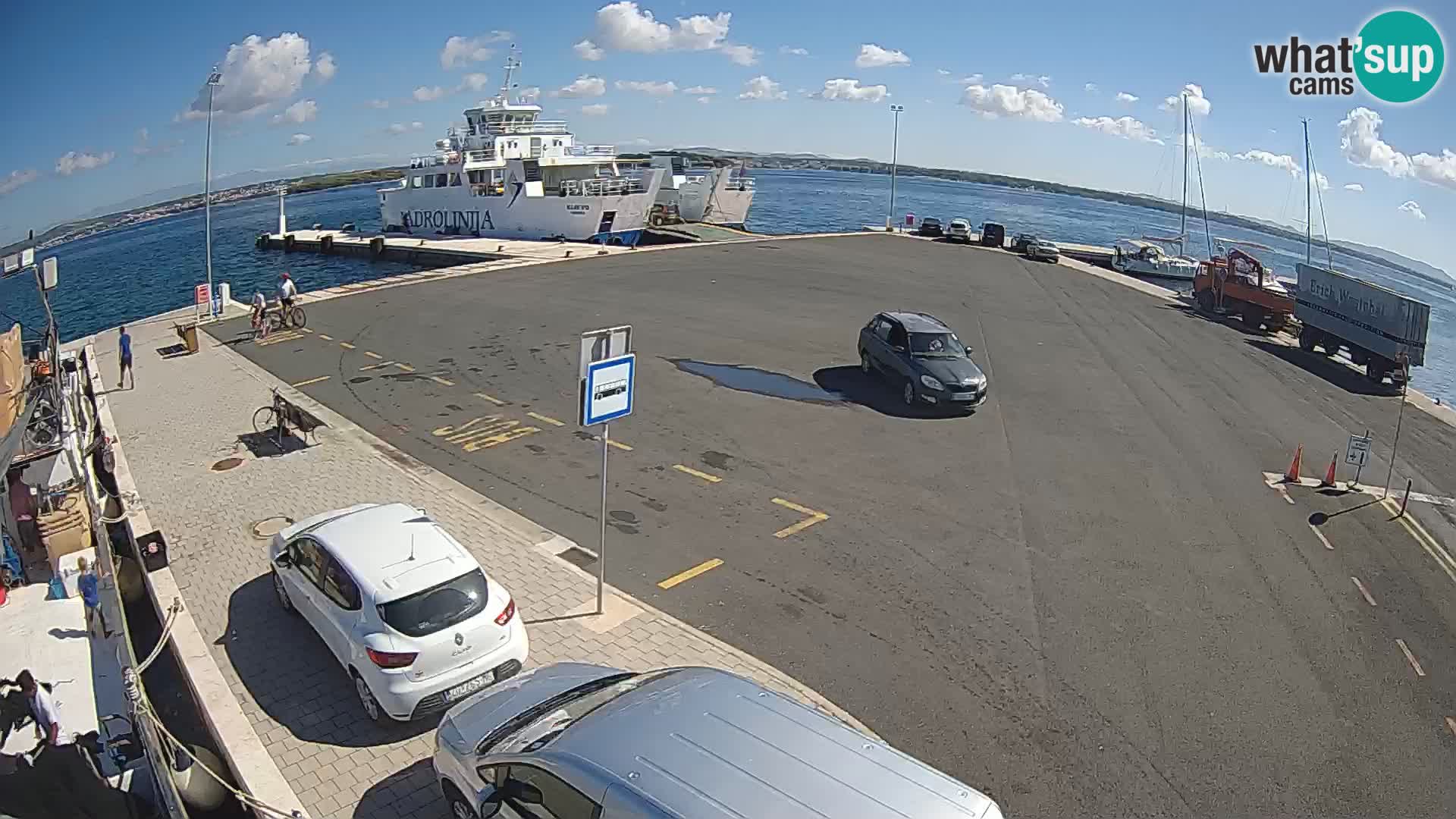 Tkon Live cam – traghetto – Dalmazia – Croazia