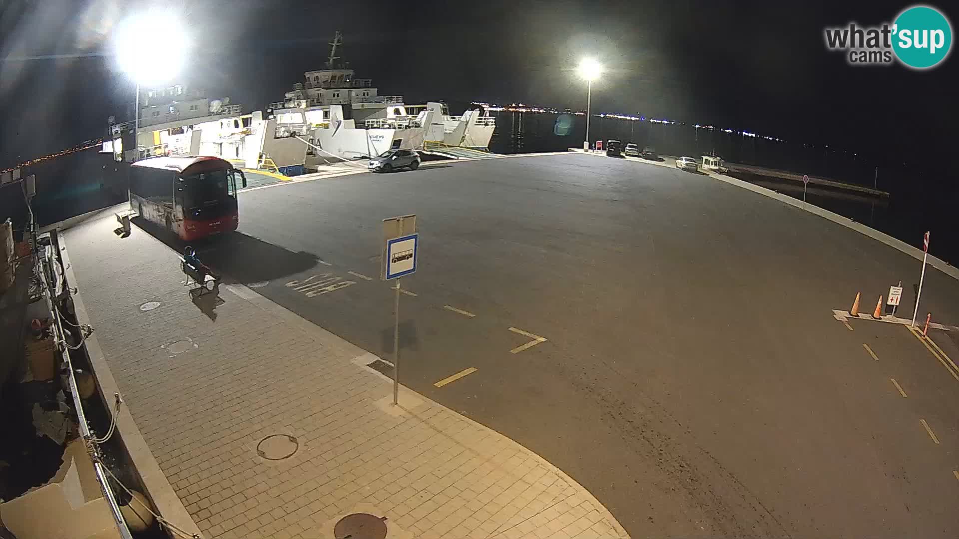 Tkon Live cam – Fähre – Dalmatien – Kroatien
