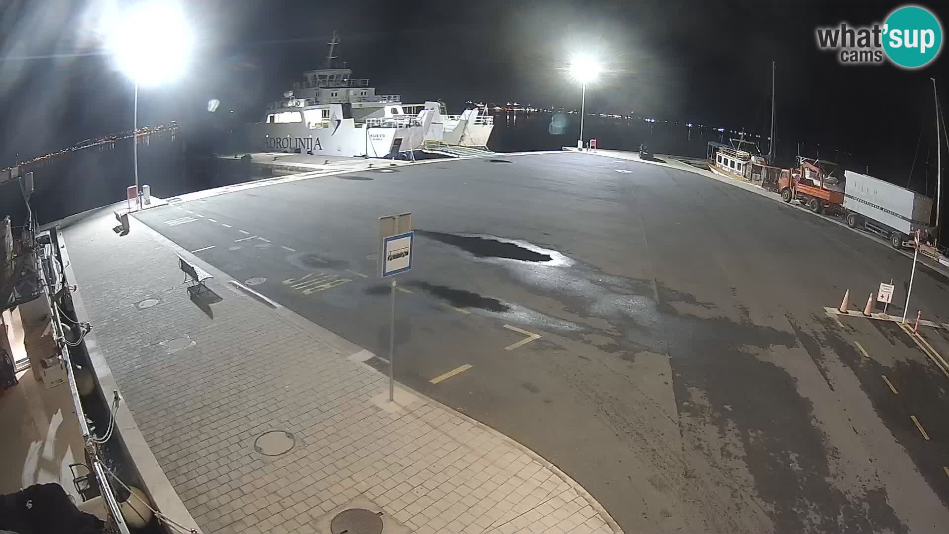 Tkon camera en vivo – Transportar – Dalmacia – Croacia