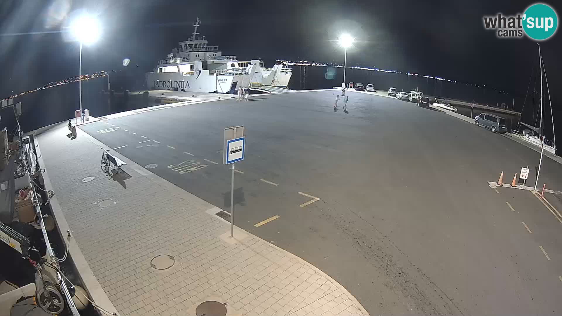 Tkon Live cam – Fähre – Dalmatien – Kroatien
