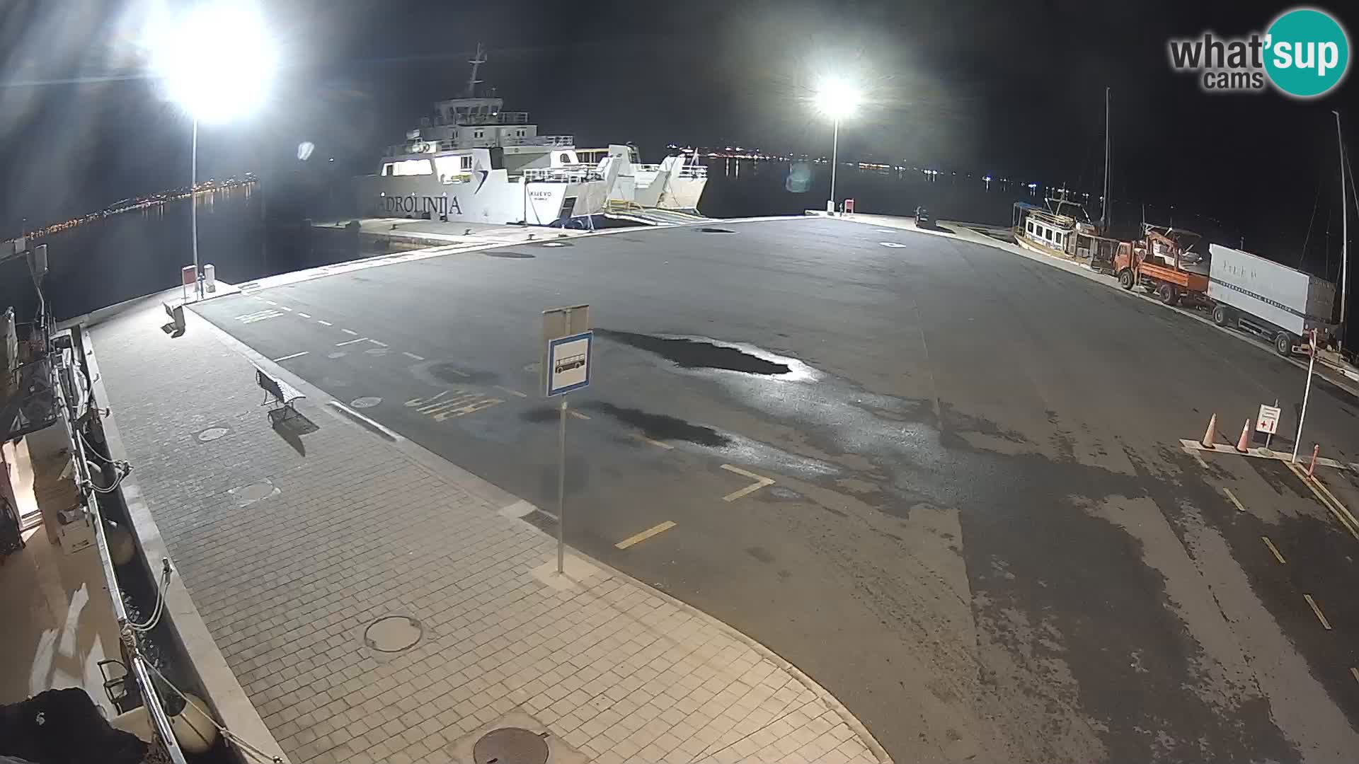 Tkon Live cam – ferry – Dalmatia – Croatia