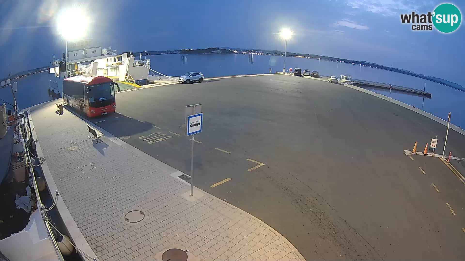 Tkon Live cam – ferry – Dalmatia – Croatia