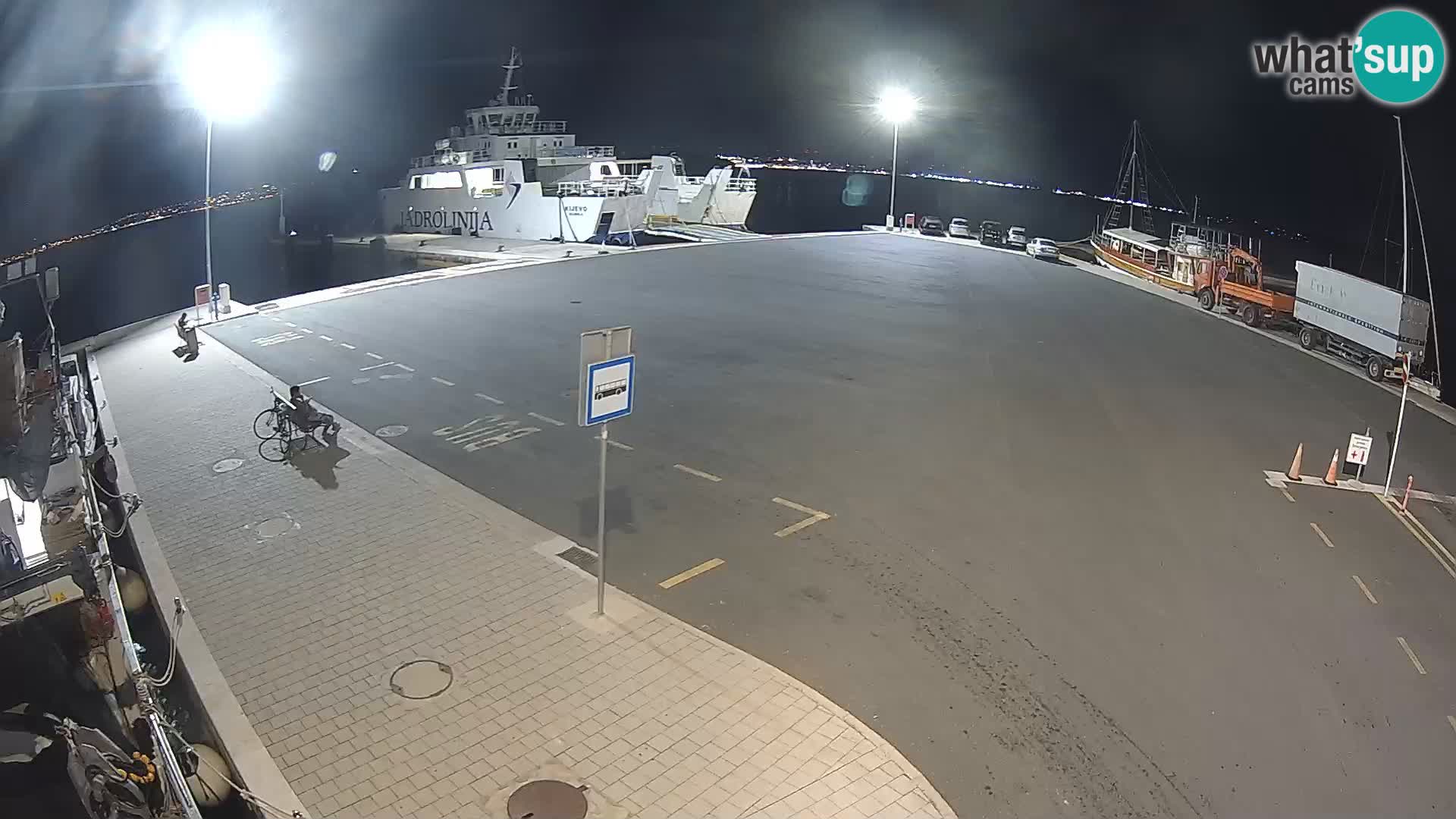 Tkon Live cam – ferry – Dalmatia – Croatia