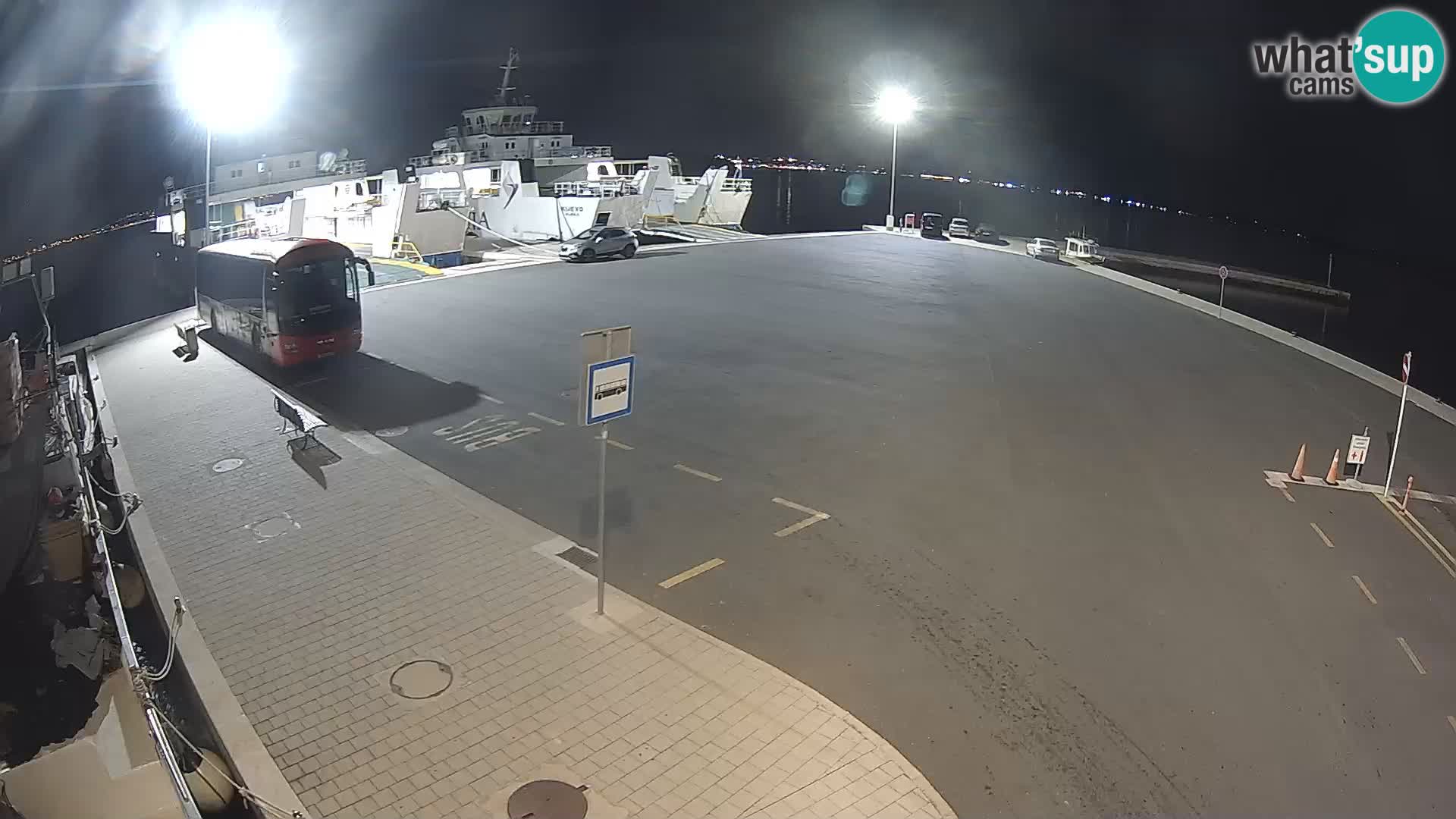 Tkon Live cam – traghetto – Dalmazia – Croazia