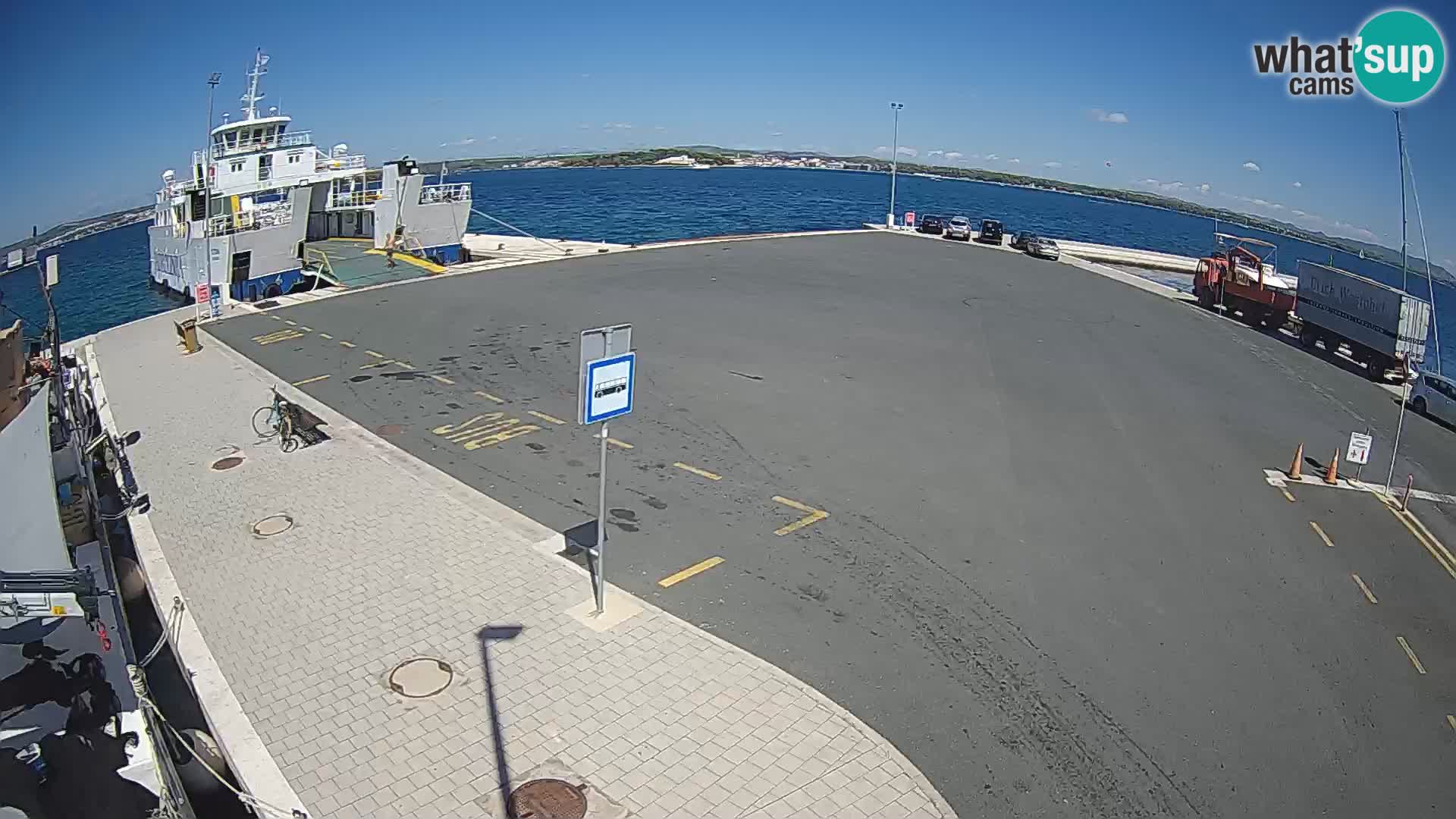 Tkon Live cam – Fähre – Dalmatien – Kroatien
