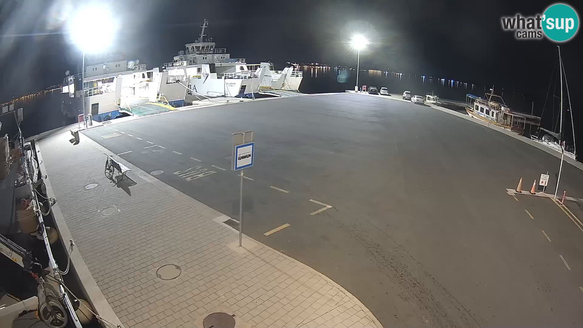 Tkon Live cam – traghetto – Dalmazia – Croazia