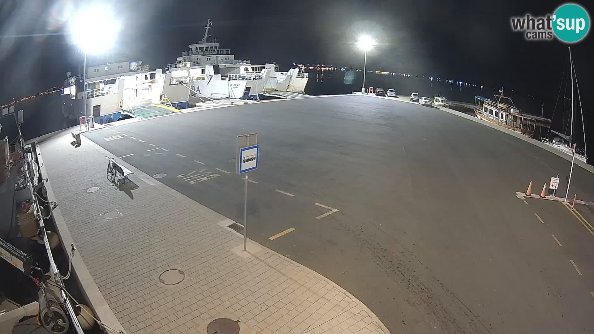 Tkon Live cam – Fähre – Dalmatien – Kroatien