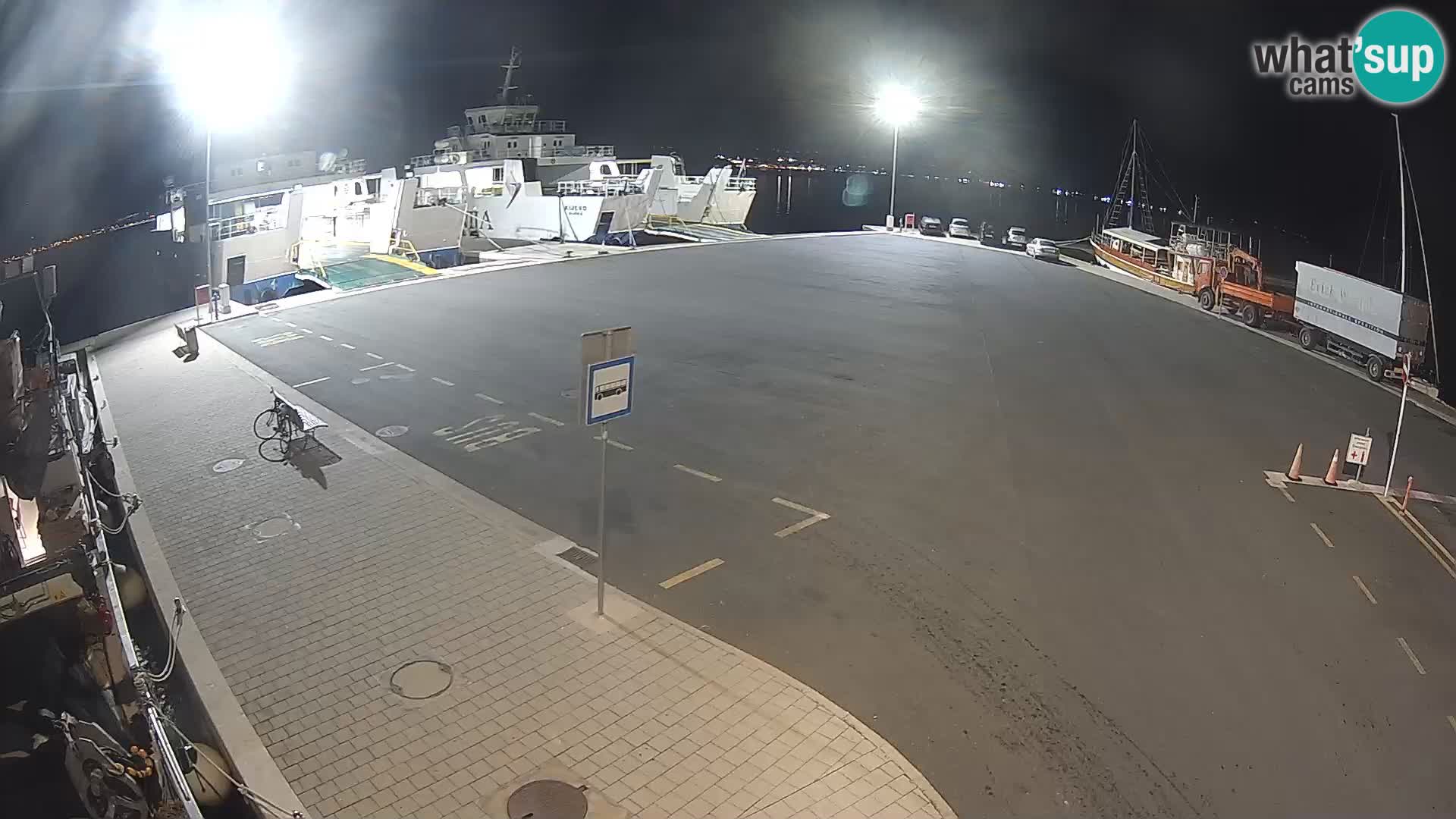 Tkon Live cam – traghetto – Dalmazia – Croazia