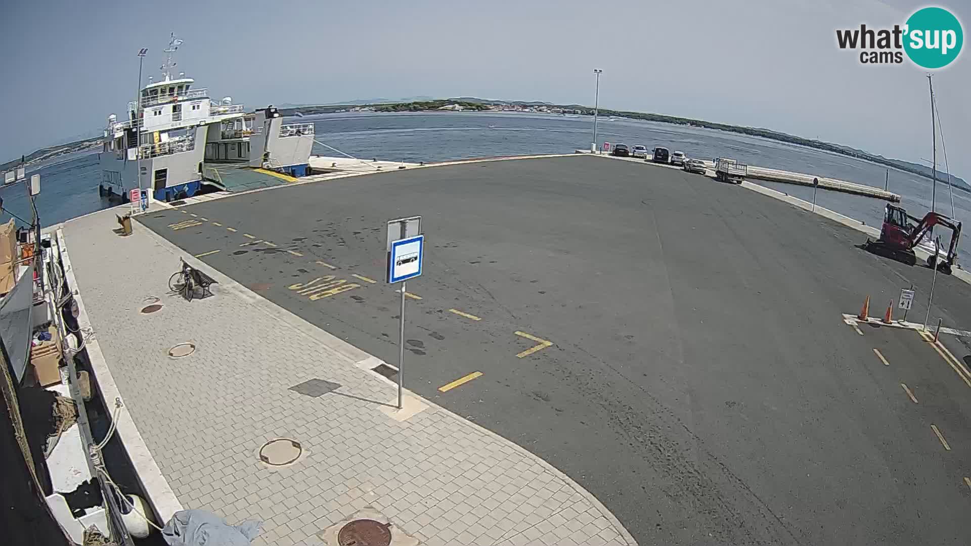 Tkon Live cam – traghetto – Dalmazia – Croazia