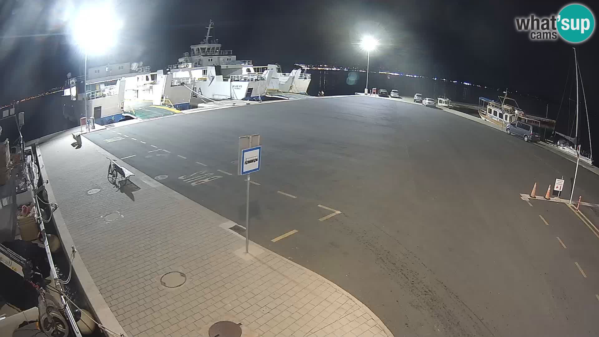 Tkon camera en vivo – Transportar – Dalmacia – Croacia