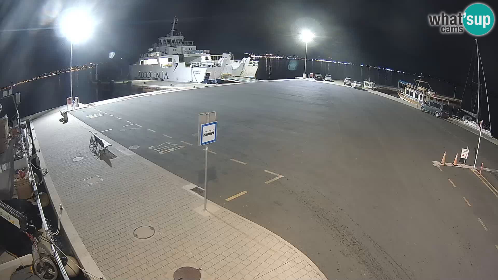 Tkon Live cam – ferry – Dalmatia – Croatia