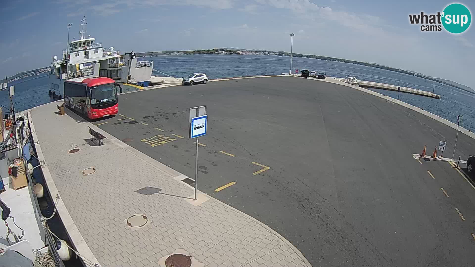 Tkon Live cam – traghetto – Dalmazia – Croazia
