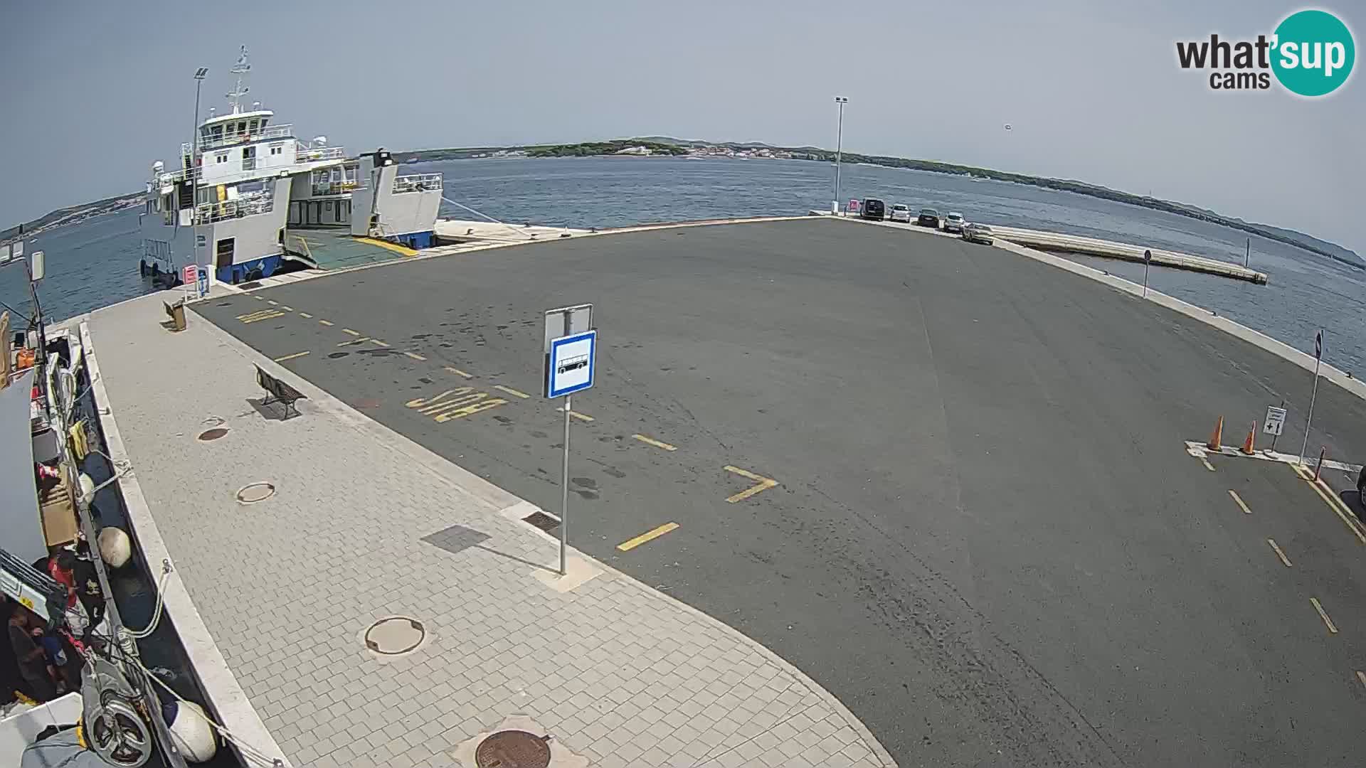 Tkon Live cam – traghetto – Dalmazia – Croazia