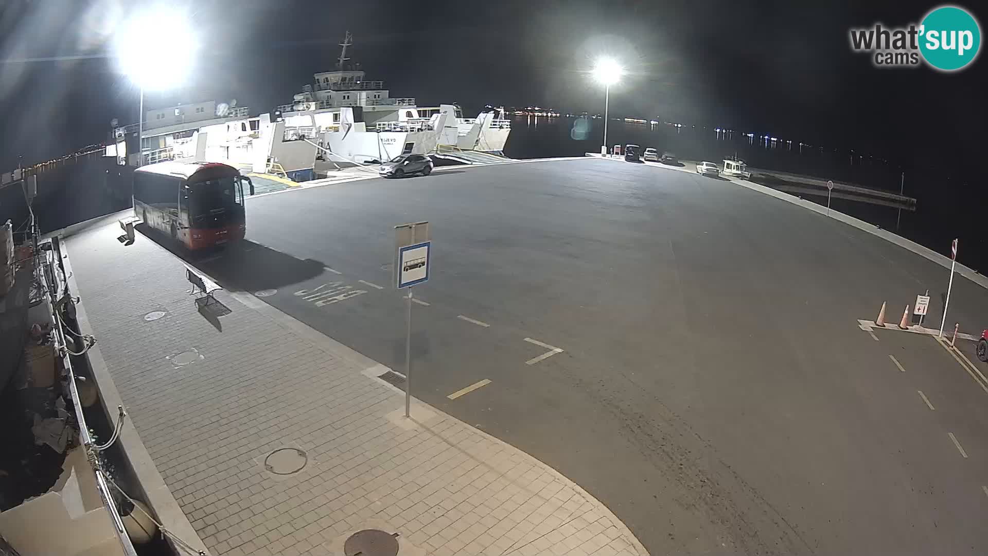 Tkon Live cam – Fähre – Dalmatien – Kroatien