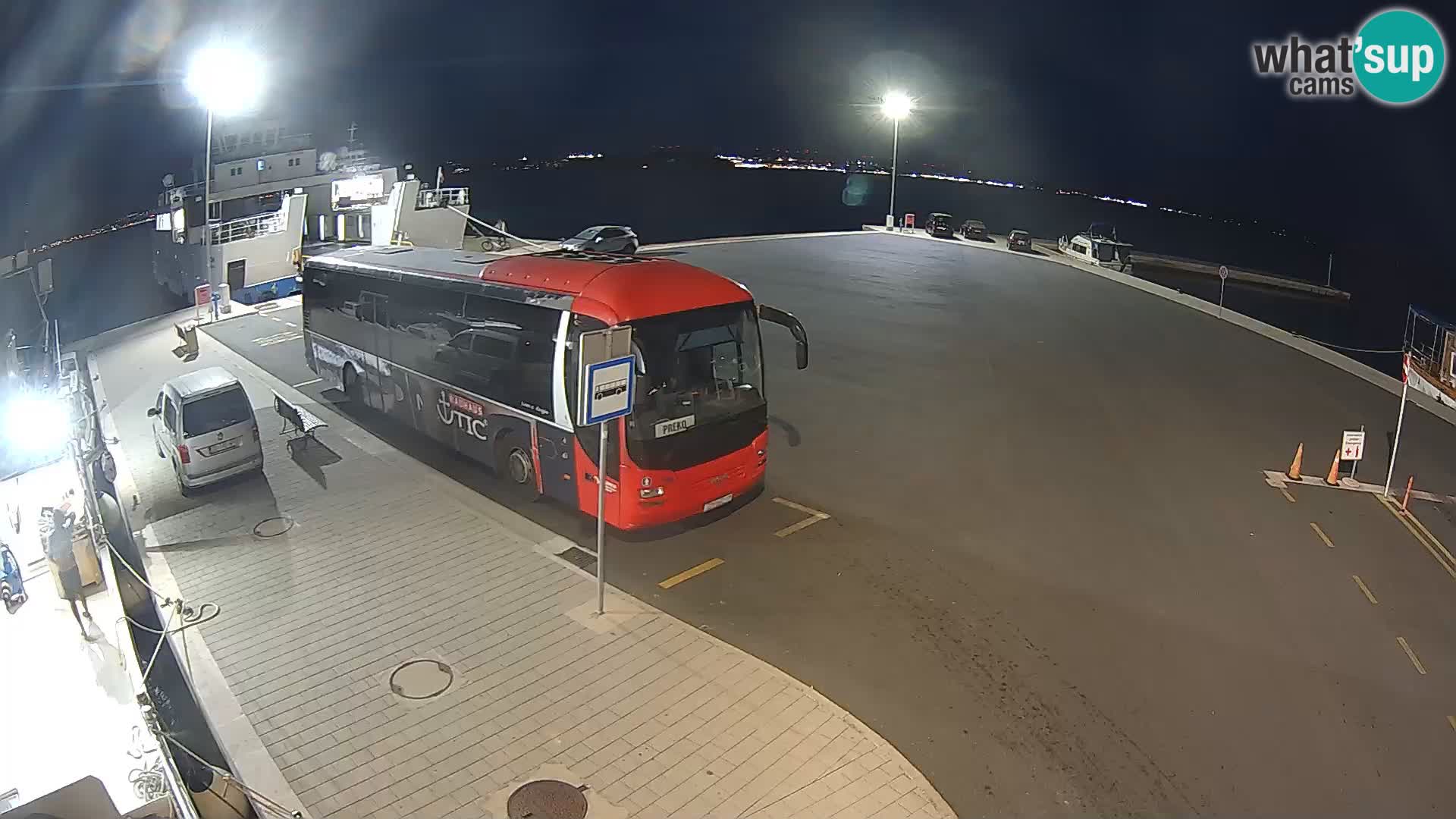 Tkon camera en vivo – Transportar – Dalmacia – Croacia