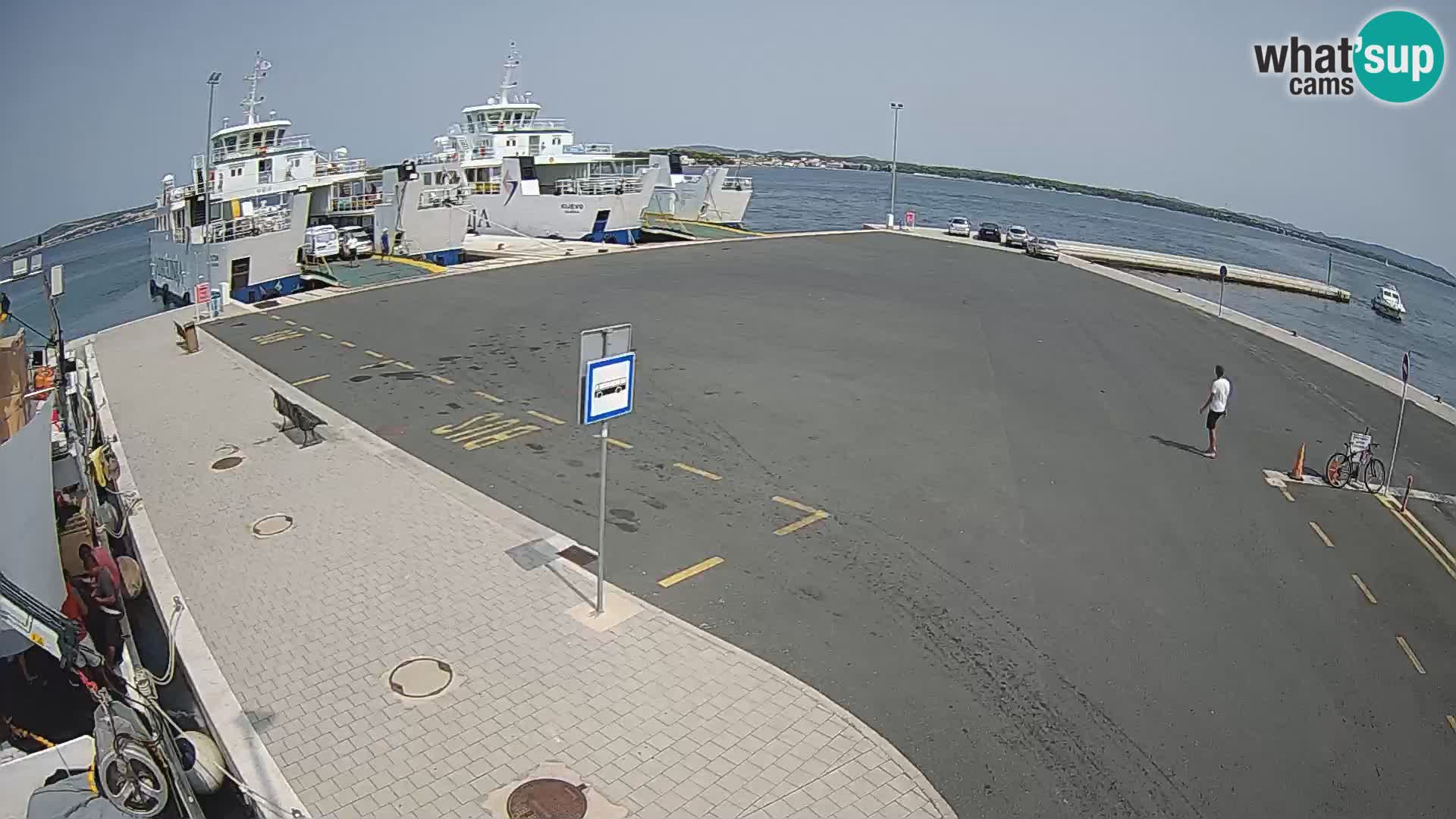 Tkon Live cam – ferry – Dalmatia – Croatia