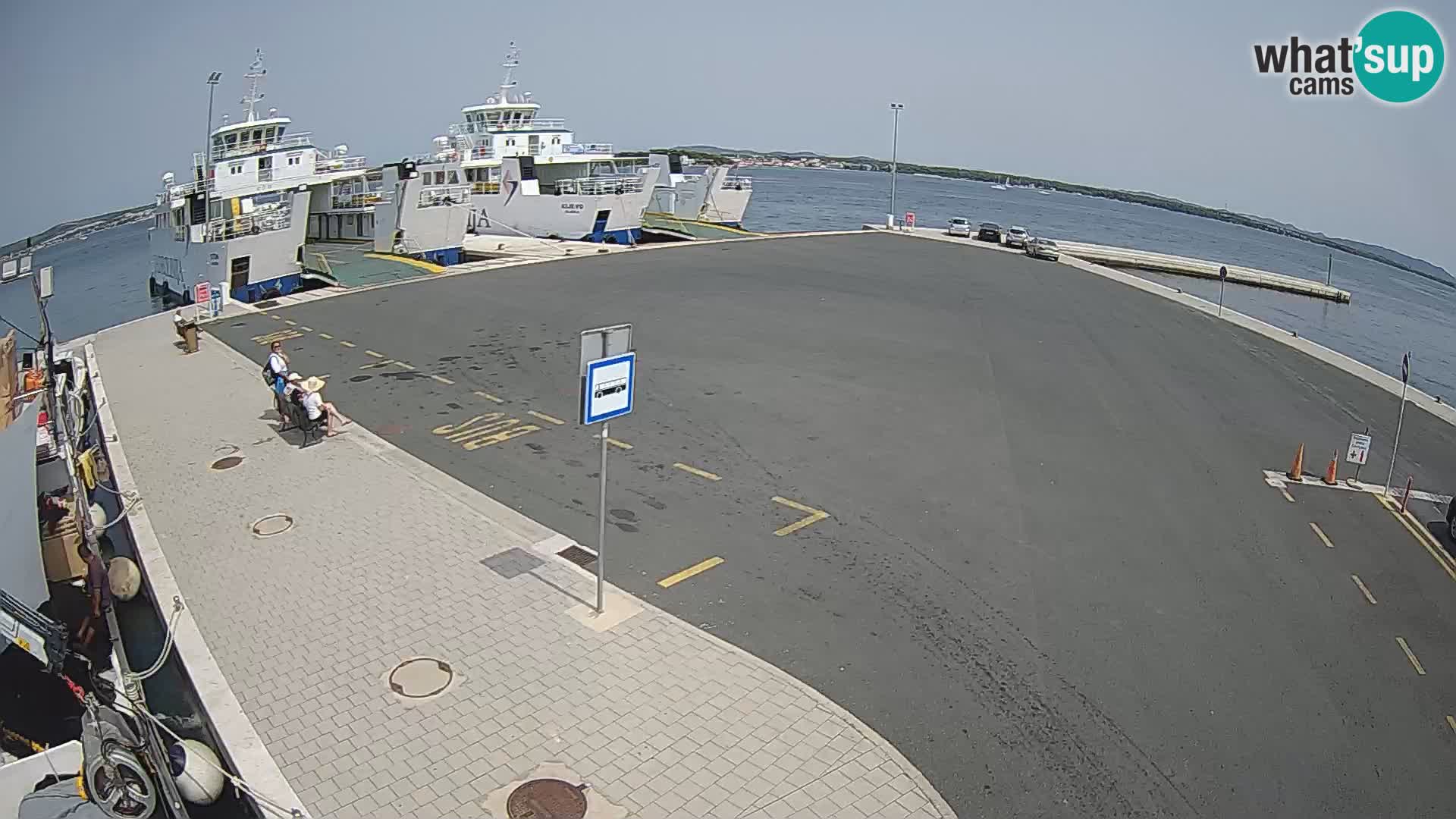 Tkon Live cam – ferry – Dalmatia – Croatia