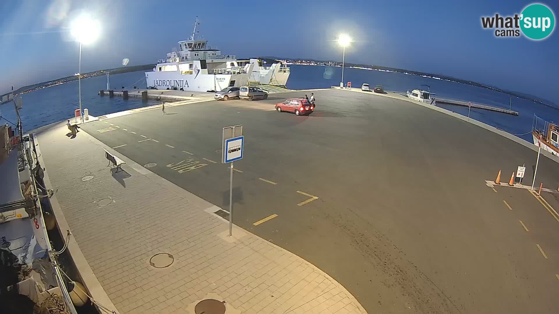 Tkon Live cam – Fähre – Dalmatien – Kroatien