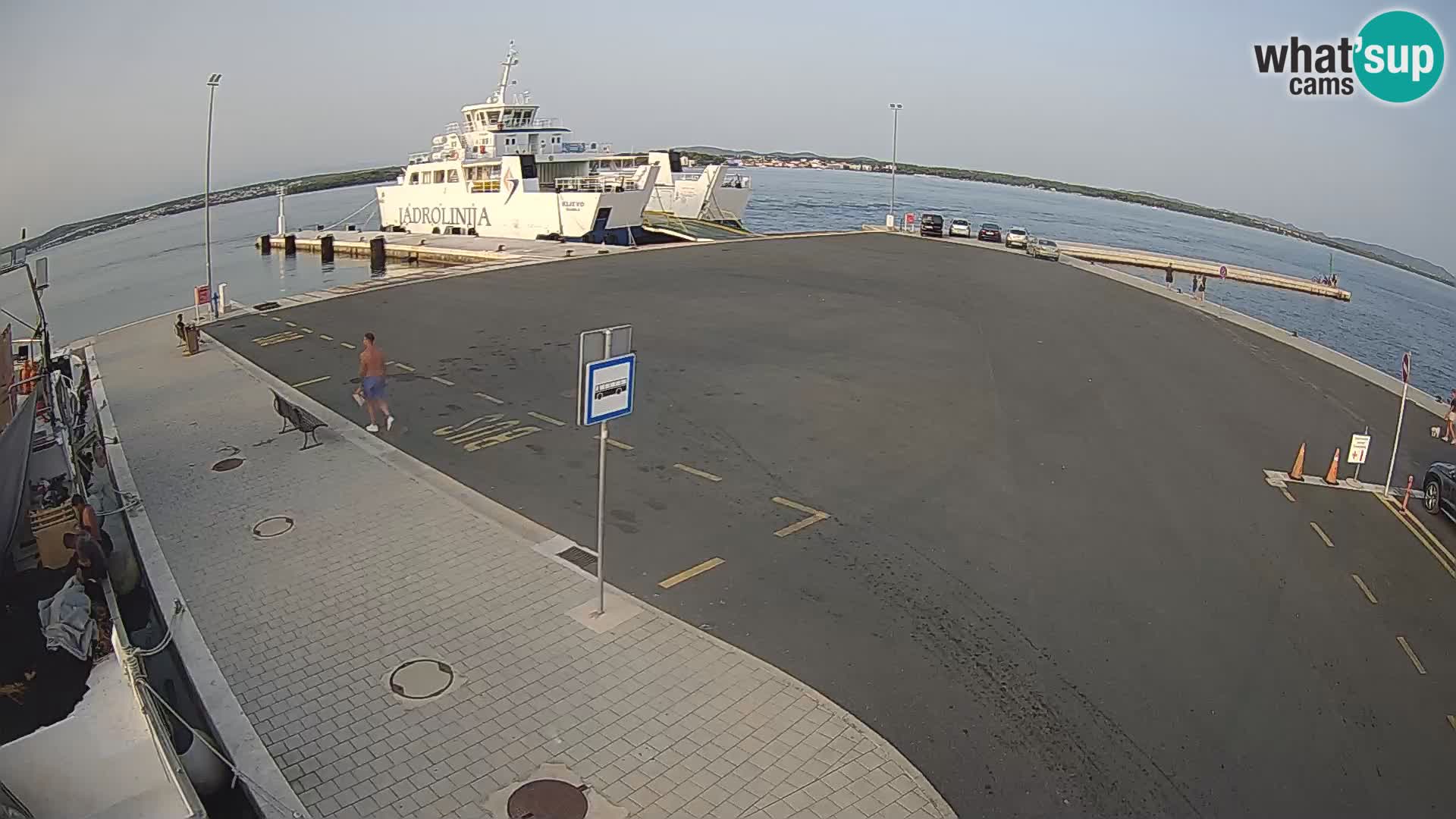 Tkon Live cam – Fähre – Dalmatien – Kroatien