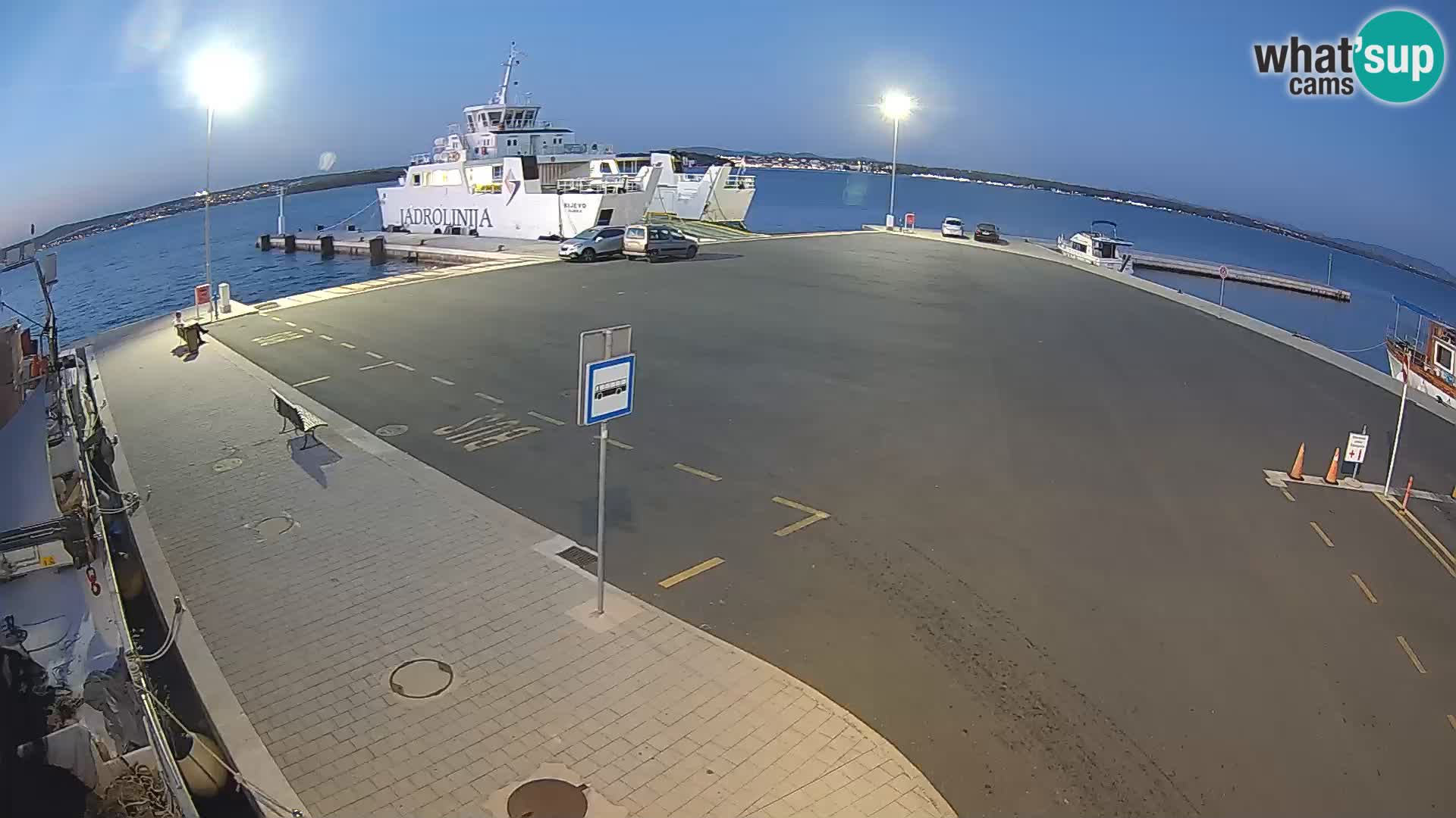 Tkon Live cam – Fähre – Dalmatien – Kroatien