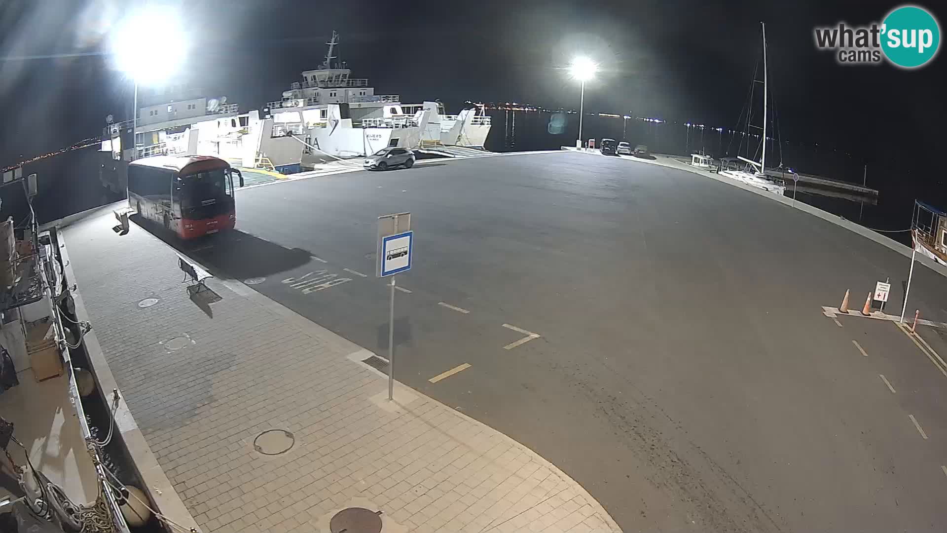 Tkon Live cam – traghetto – Dalmazia – Croazia