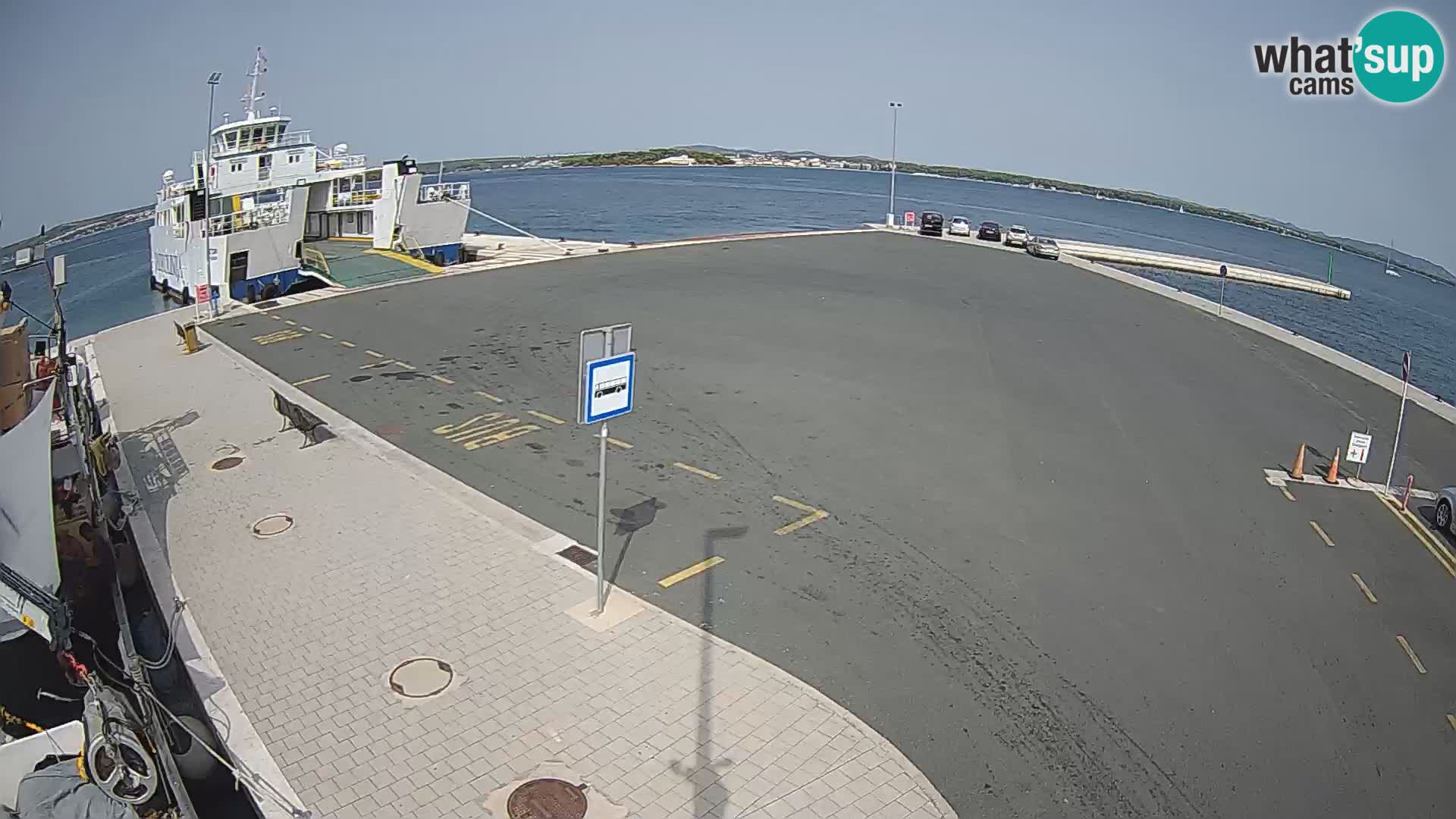 Tkon Live cam – ferry – Dalmatia – Croatia