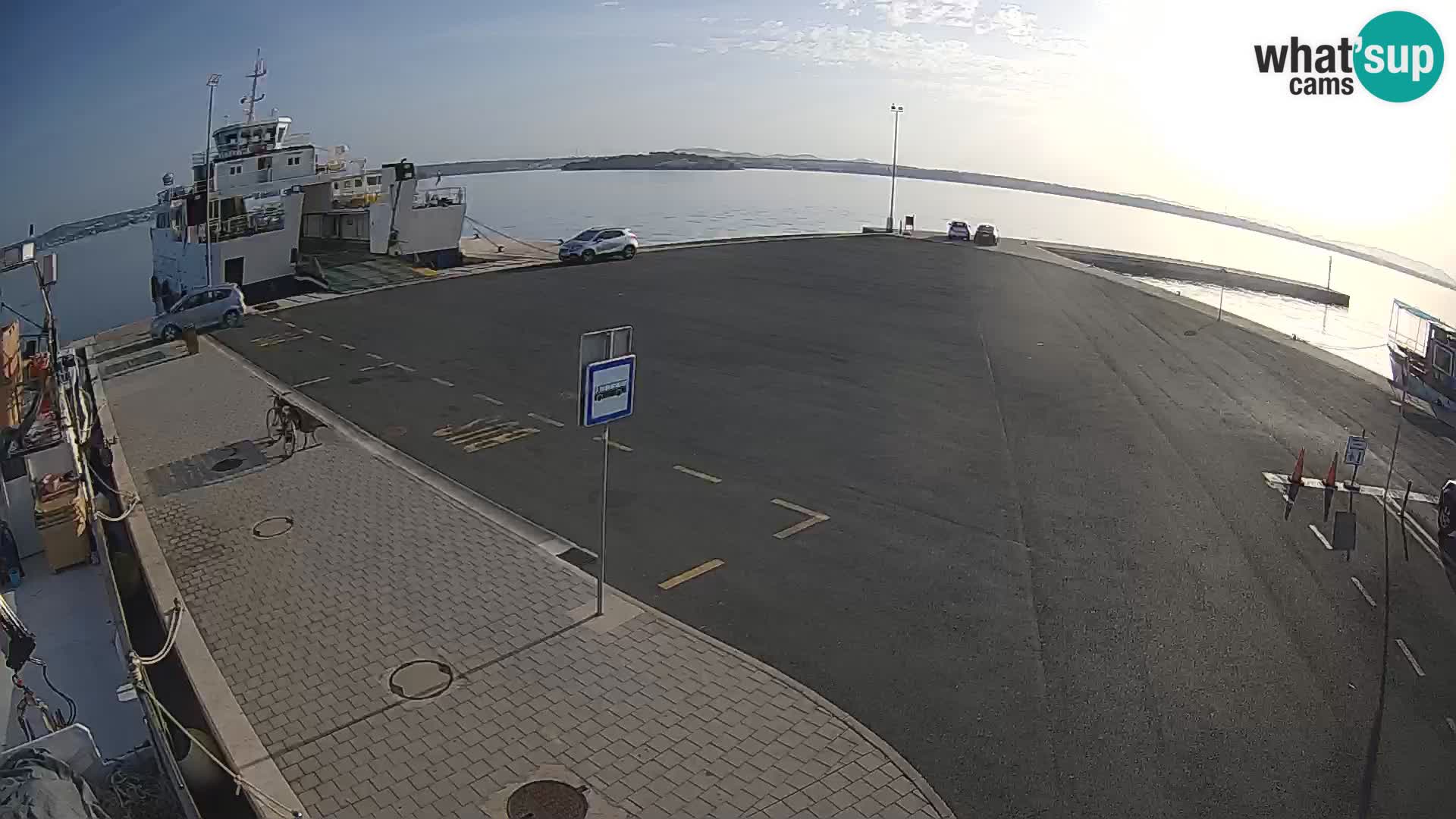Tkon Live cam – ferry – Dalmatia – Croatia