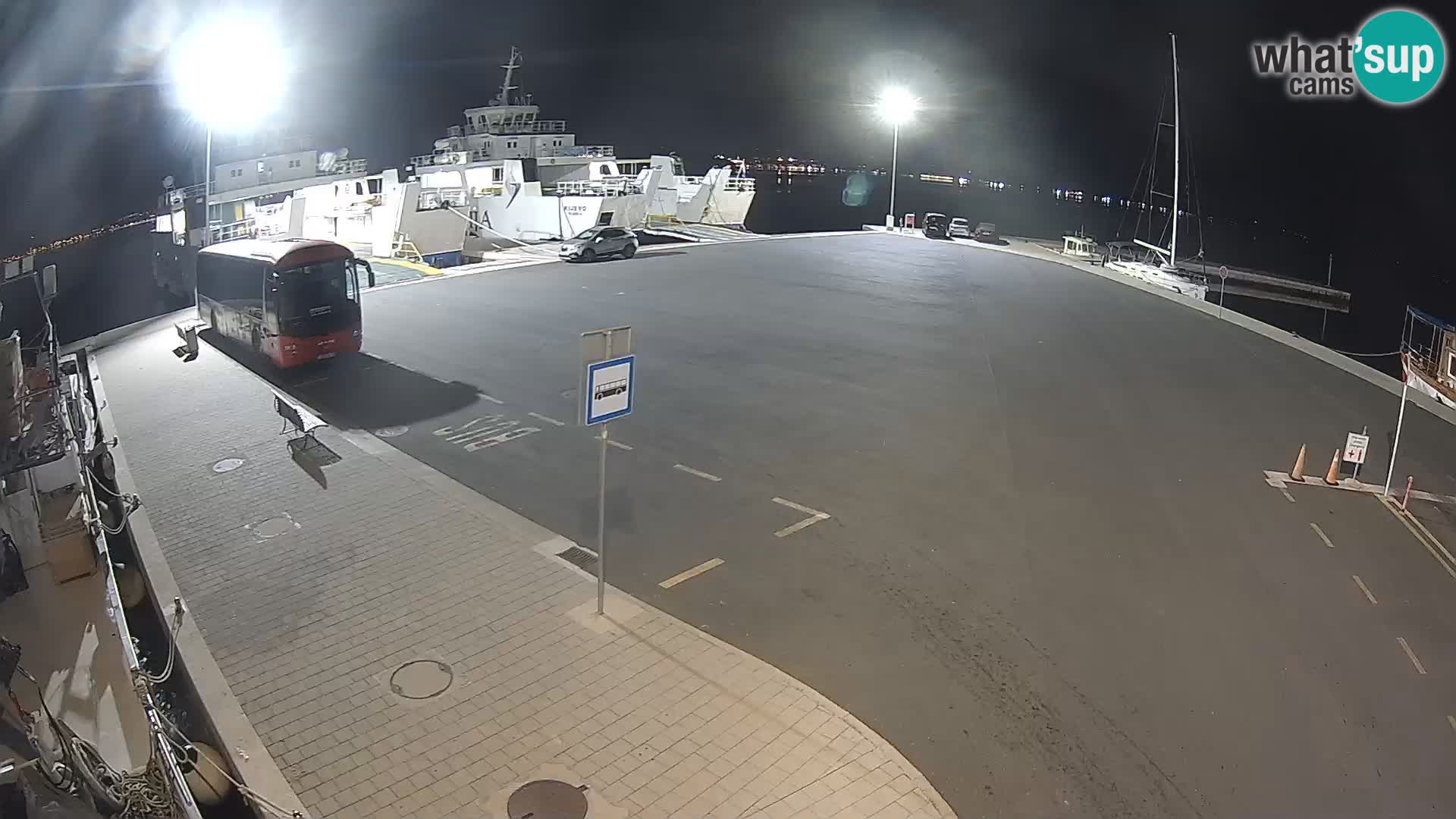 Tkon Live cam – traghetto – Dalmazia – Croazia