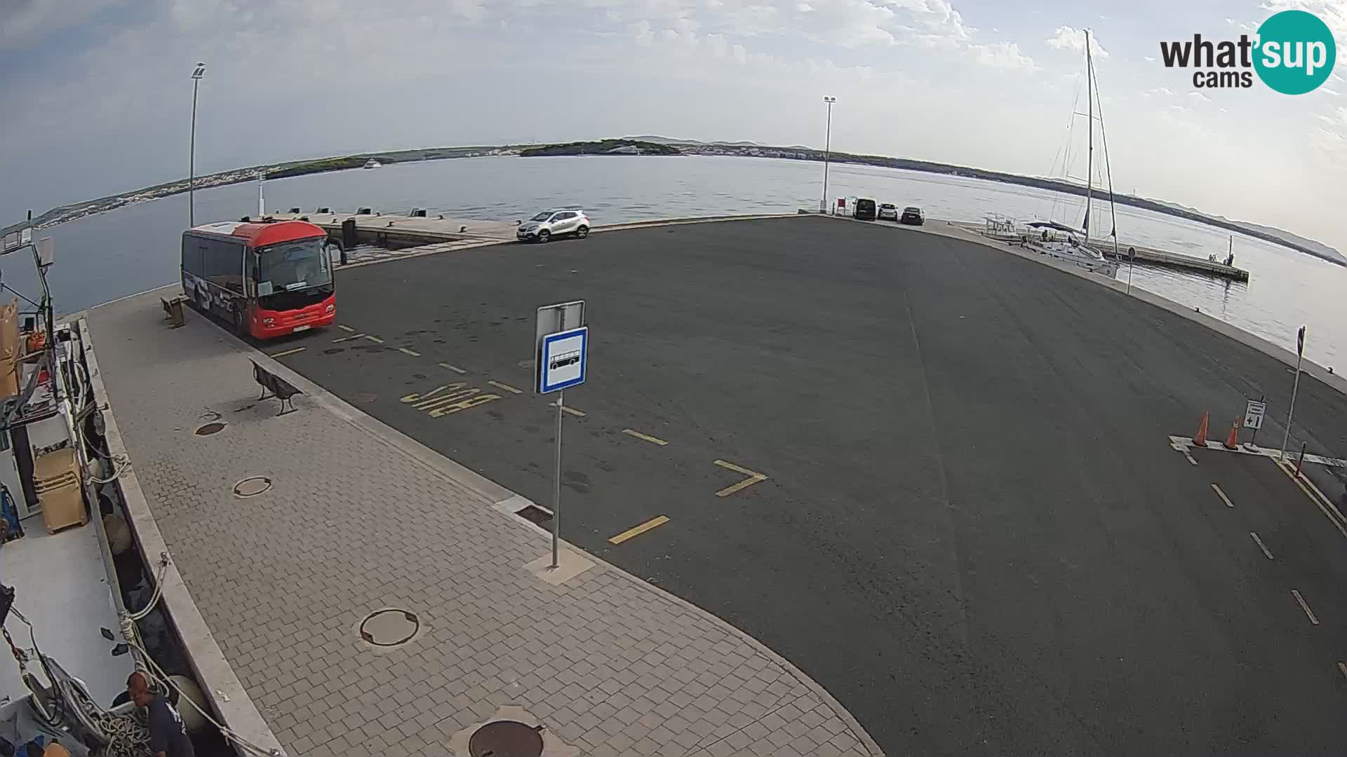 Tkon camera en vivo – Transportar – Dalmacia – Croacia